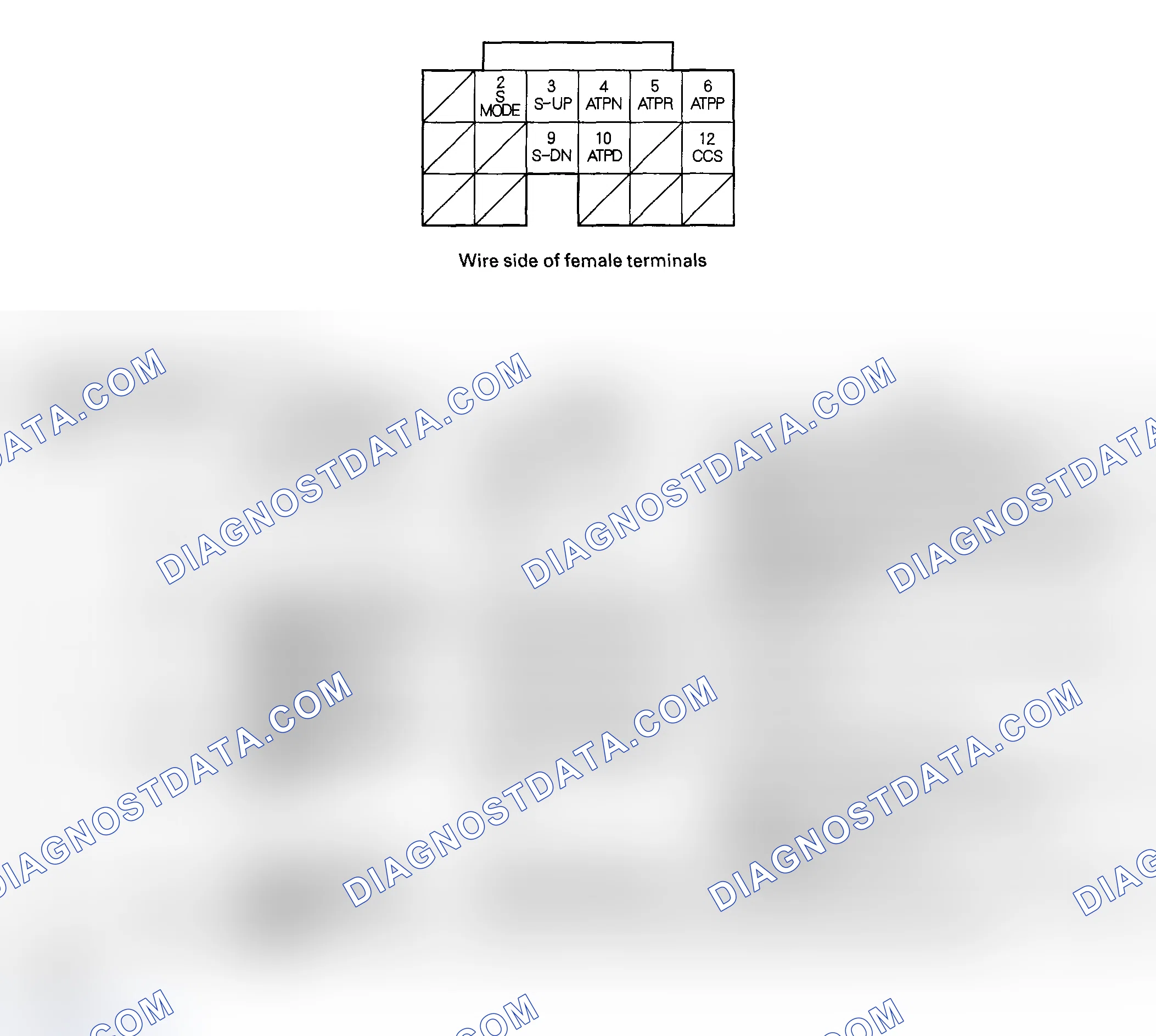 Scheme 40: PCM Inputs and Outputs at Connector D (17P)* 1-2002-2004 Models