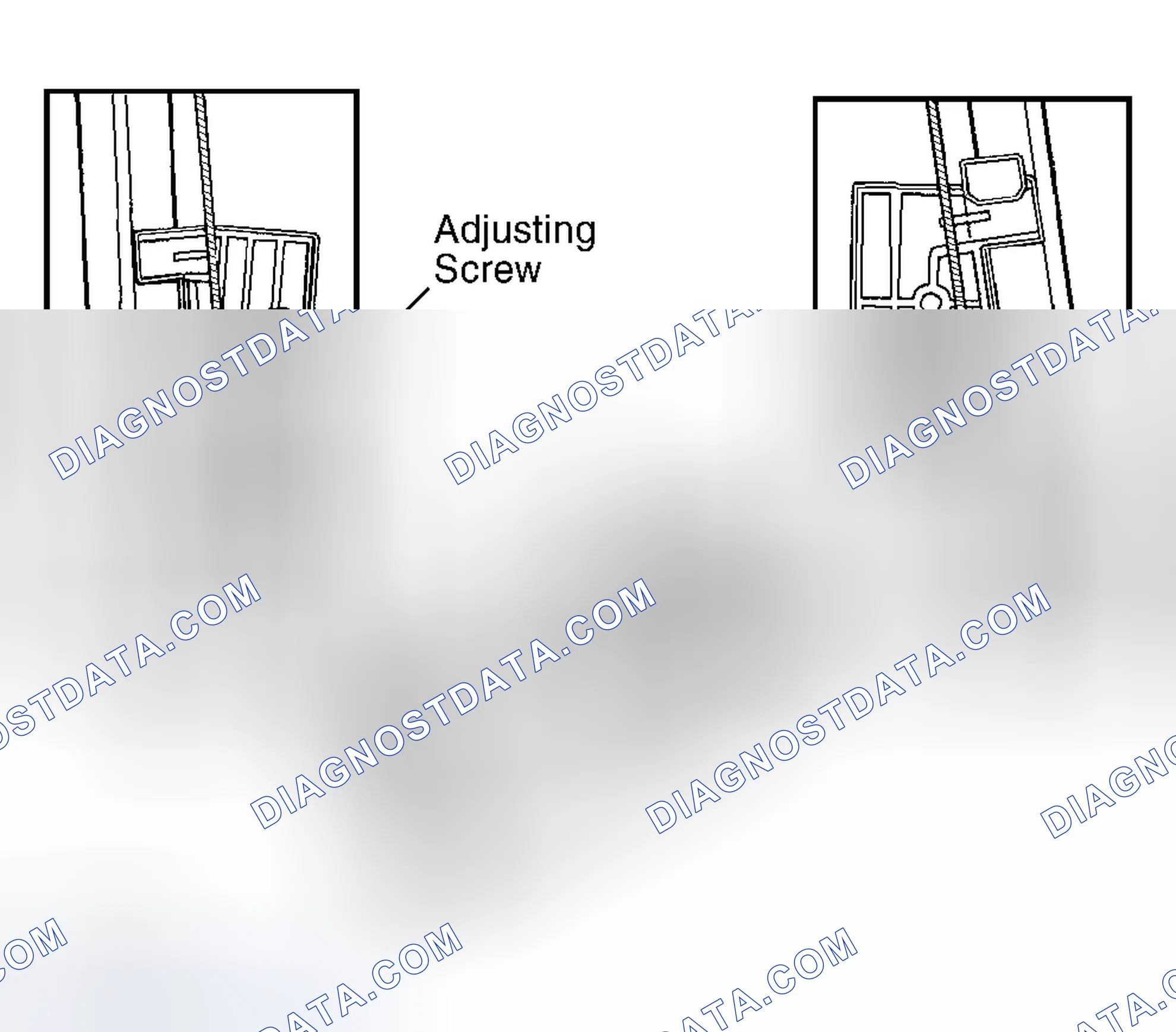Scheme 1: IN-AND-OUT ADJUSTMENT (FRONT DOORS - C70)