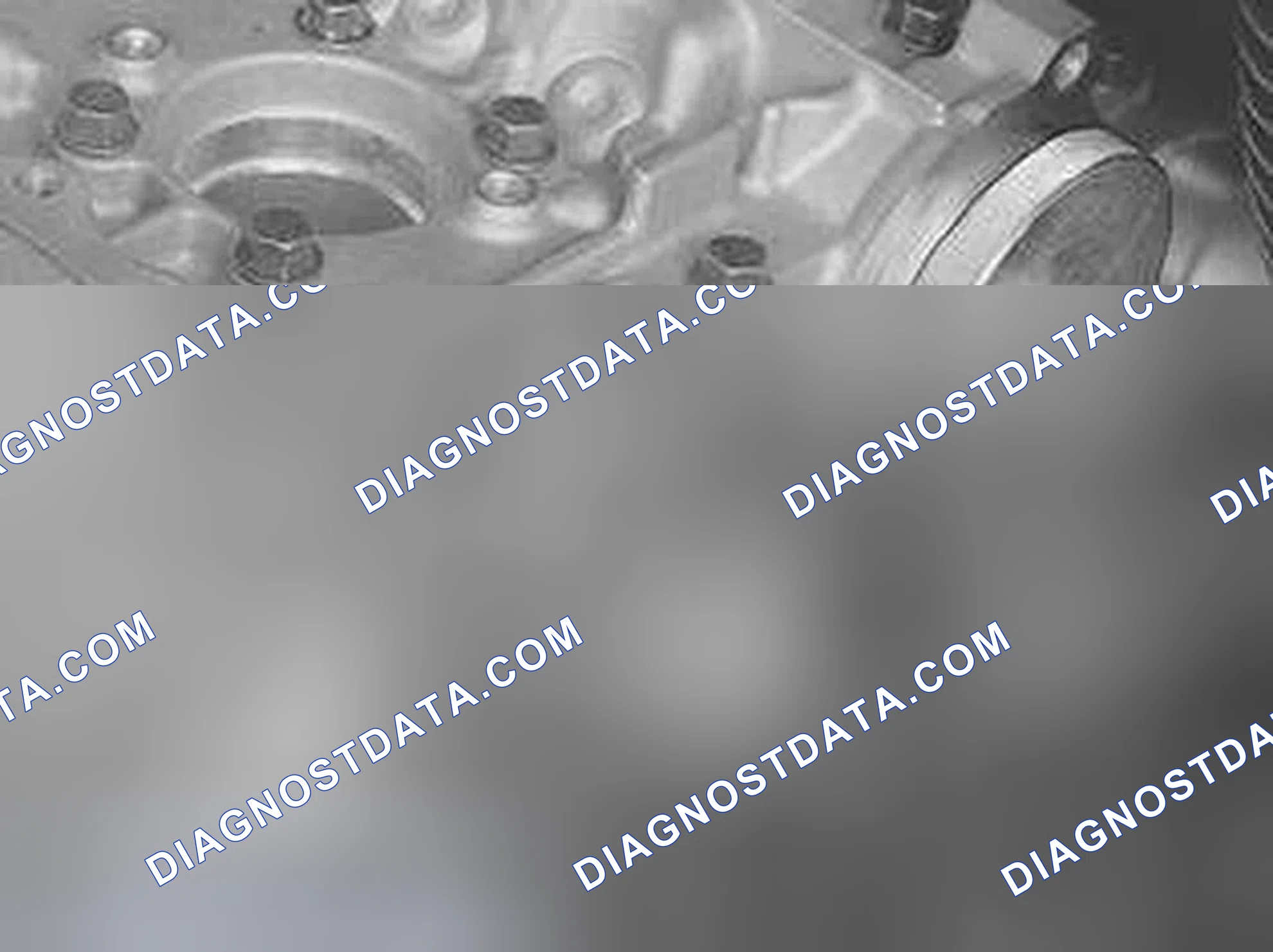 Scheme 105: Installing the rear camshaft seal