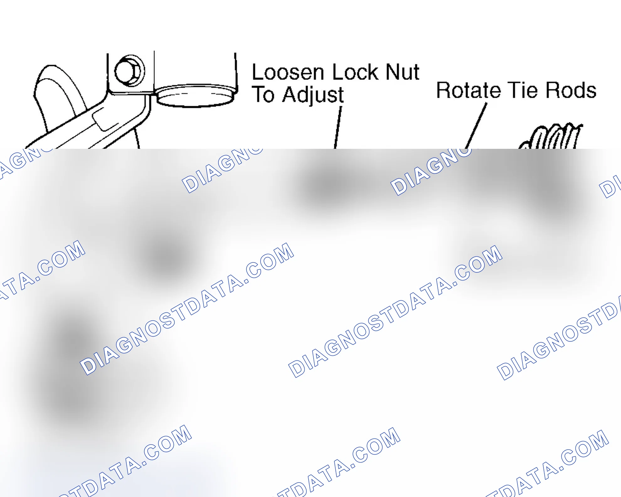 Scheme 1: TOE-IN ADJUSTMENT (FRONT)