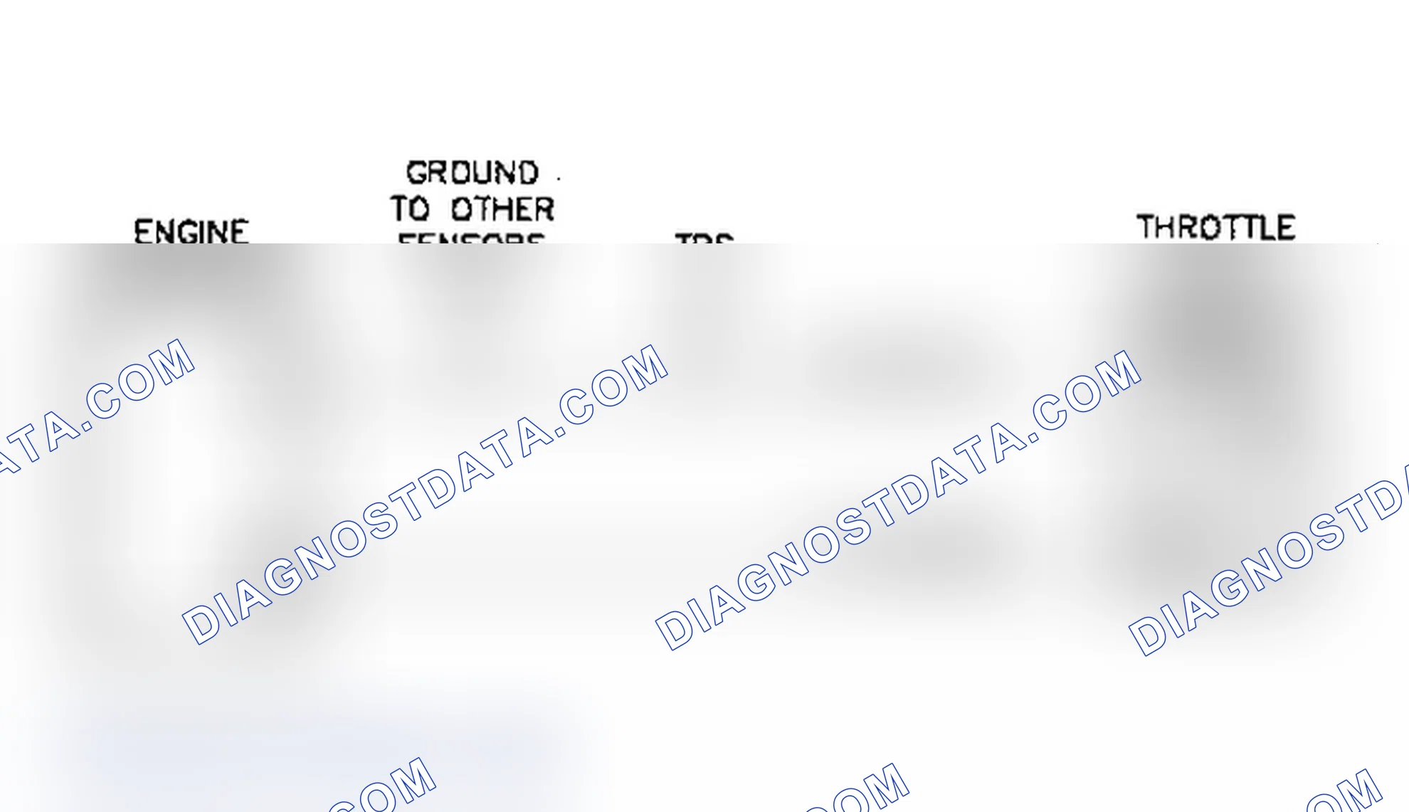 Scheme 85: Test DR-11A, Code 23: Ckt Diag. Throttle Body Temp High