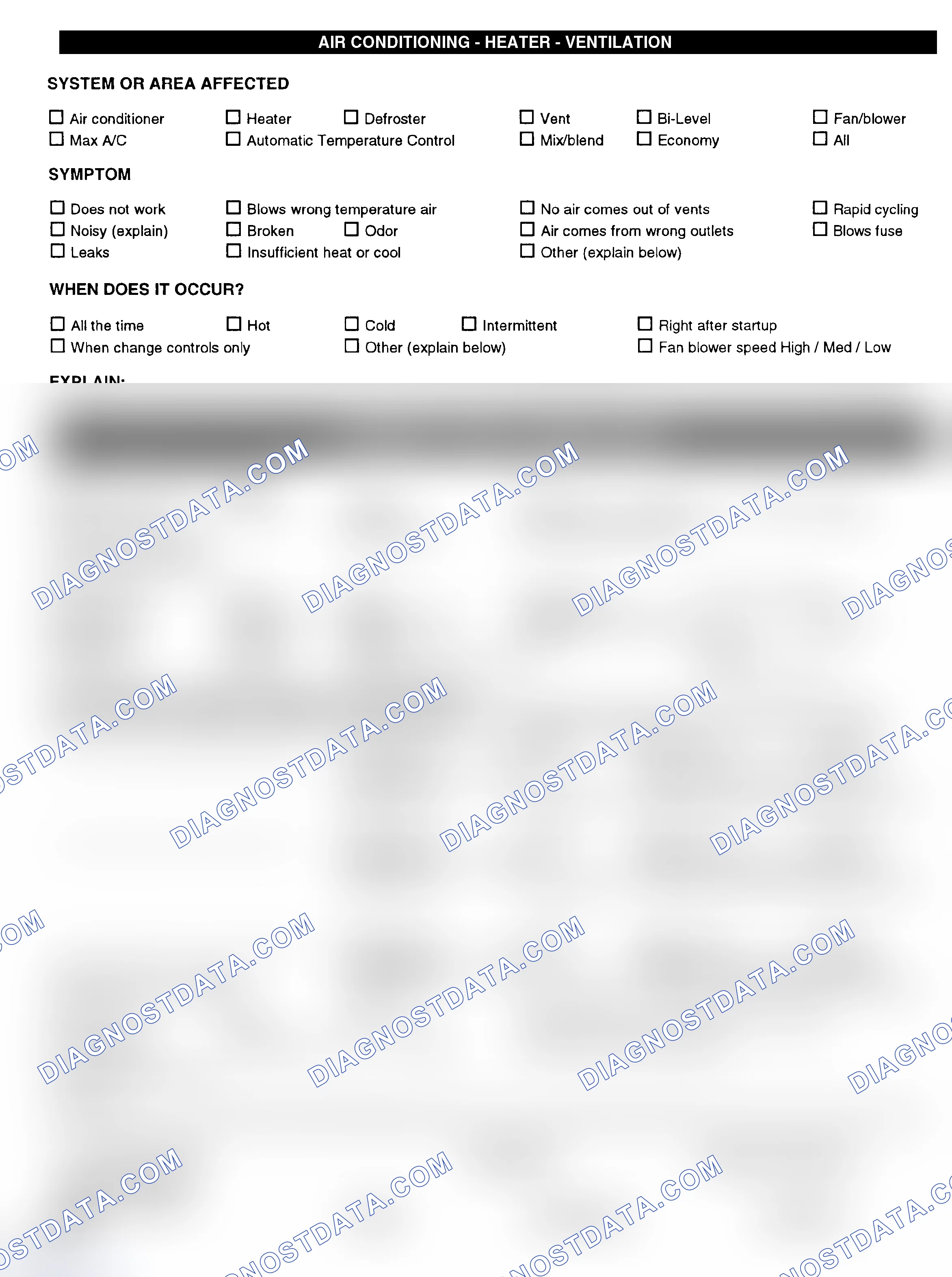 Scheme 4: Symptom Check List - Page 3