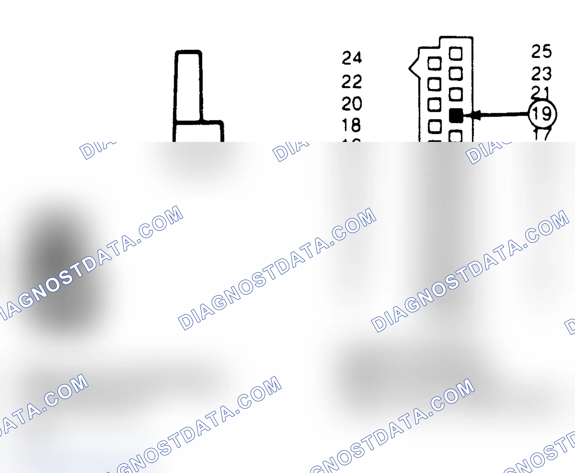 Scheme 152: Solenoid Assembly Connectors & Logic Module Red Connector View From Wire End