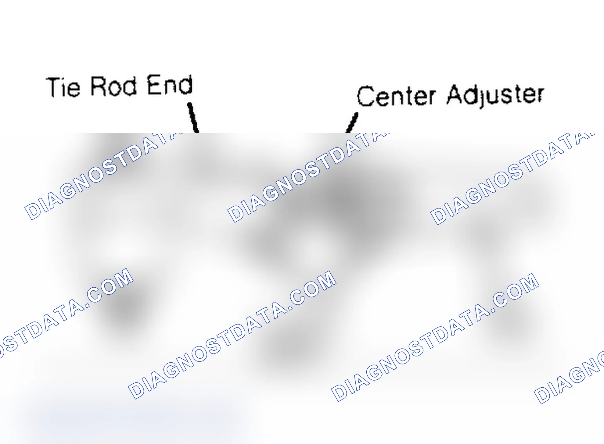 Scheme 17: FRONT TOE-IN ADJUSTMENT: B, D, F, J & L BODIES