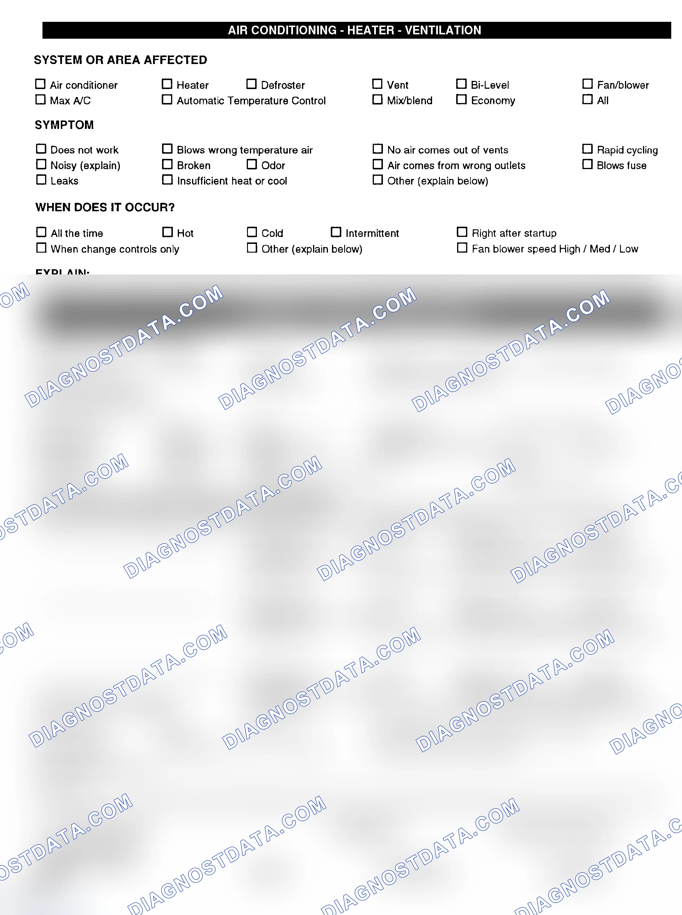 Scheme 4: Symptom Check List - Page 3