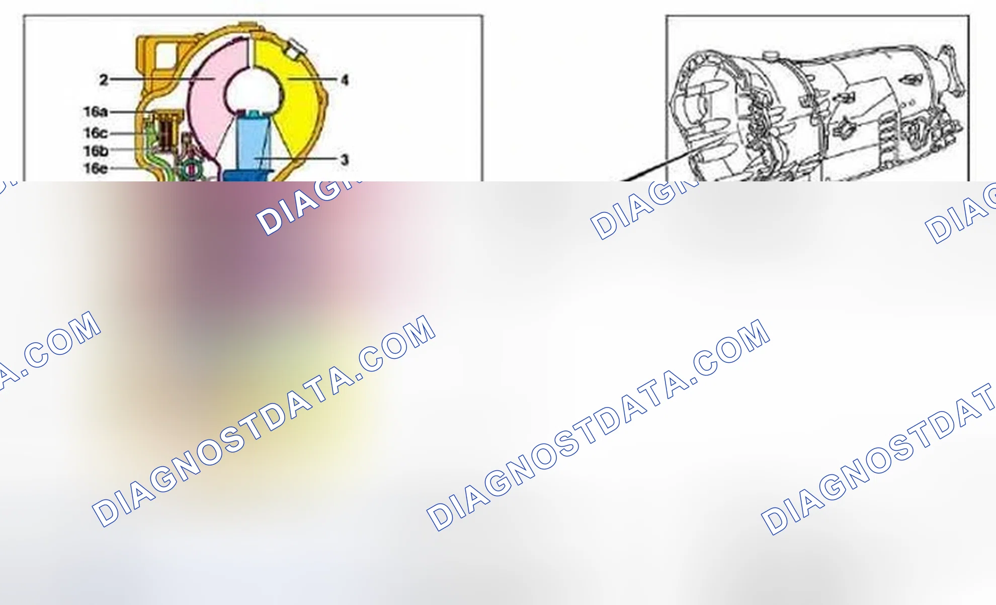 Scheme 14: Torque Converter Lockup Clutch Function Diagram - Transmission 722.9