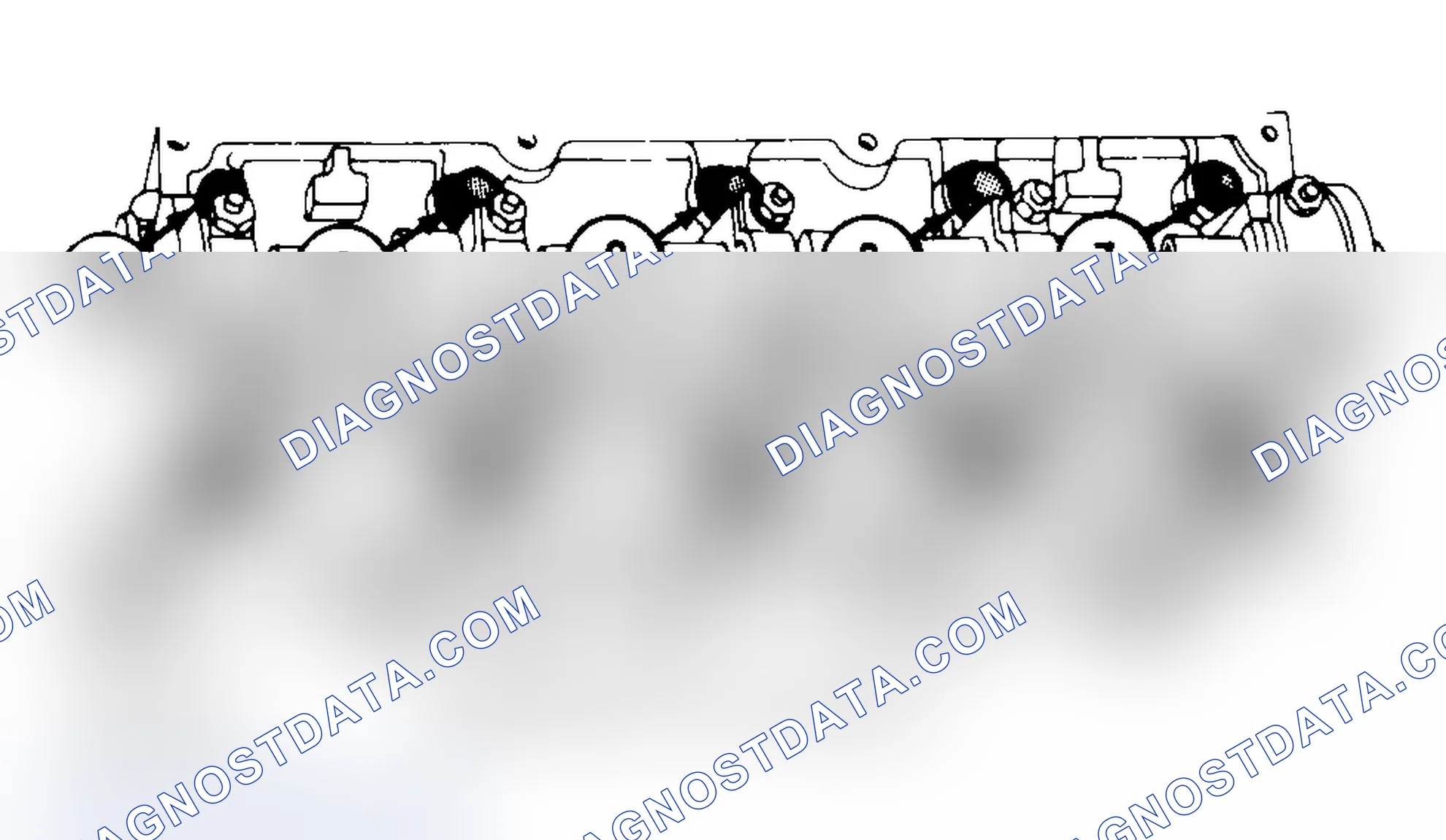 Scheme 3: Typical Cylinder Head Tightening or Loosening Sequence