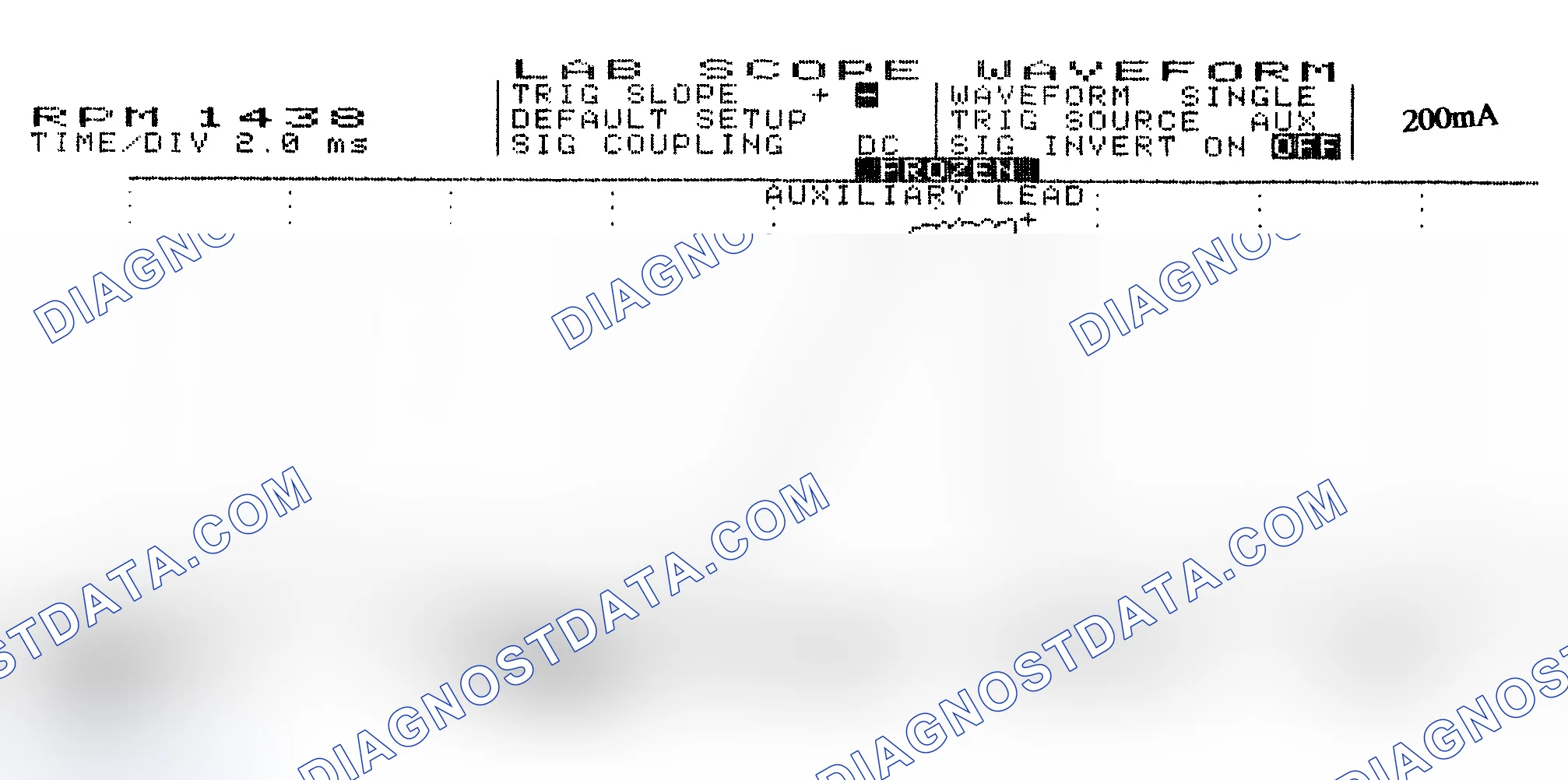 Scheme 15: Single Injector w/Normal Current Flow - Current Pattern