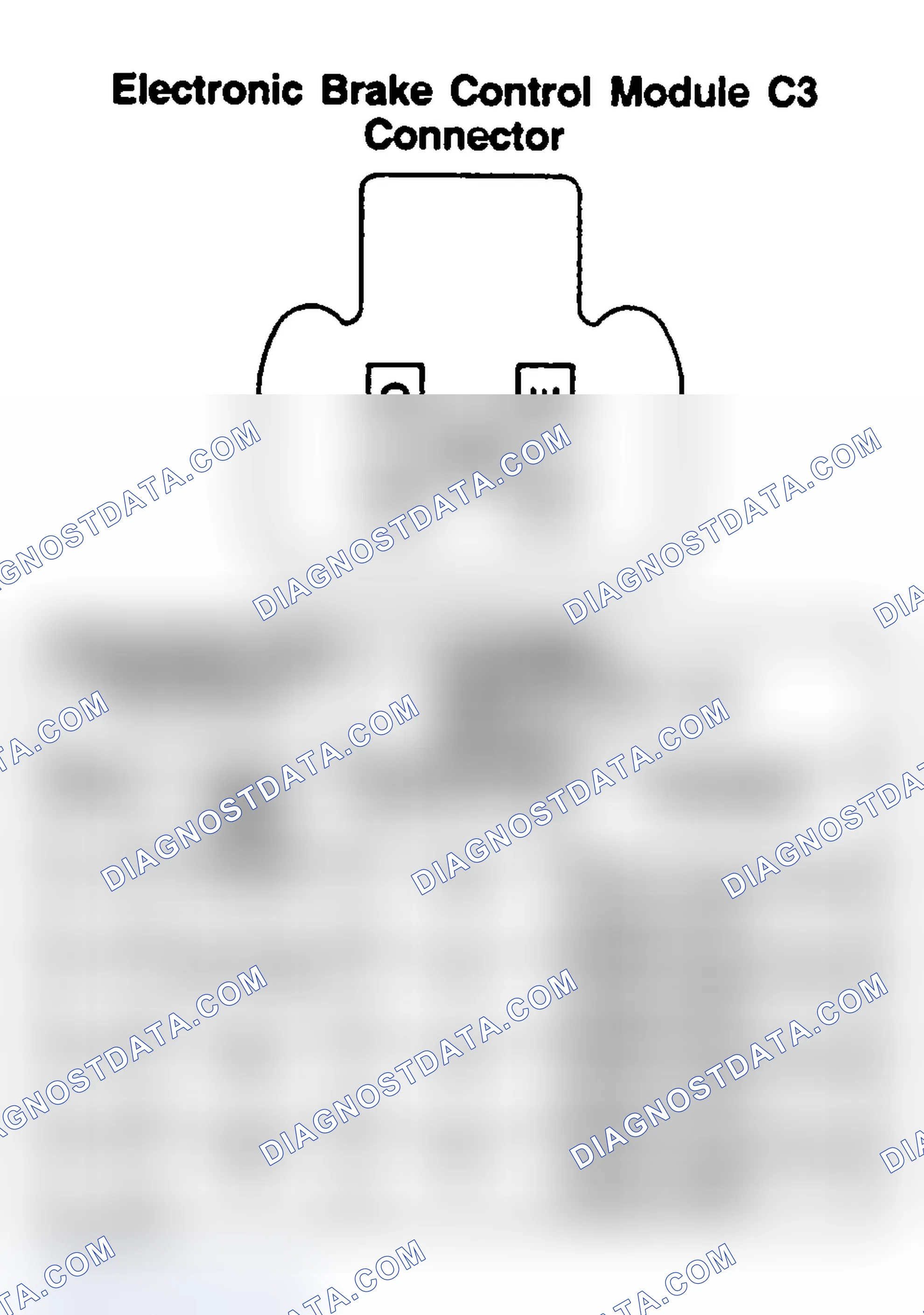 Scheme 145: ELECTRONIC BRAKE CONTROL MODULE (C3)