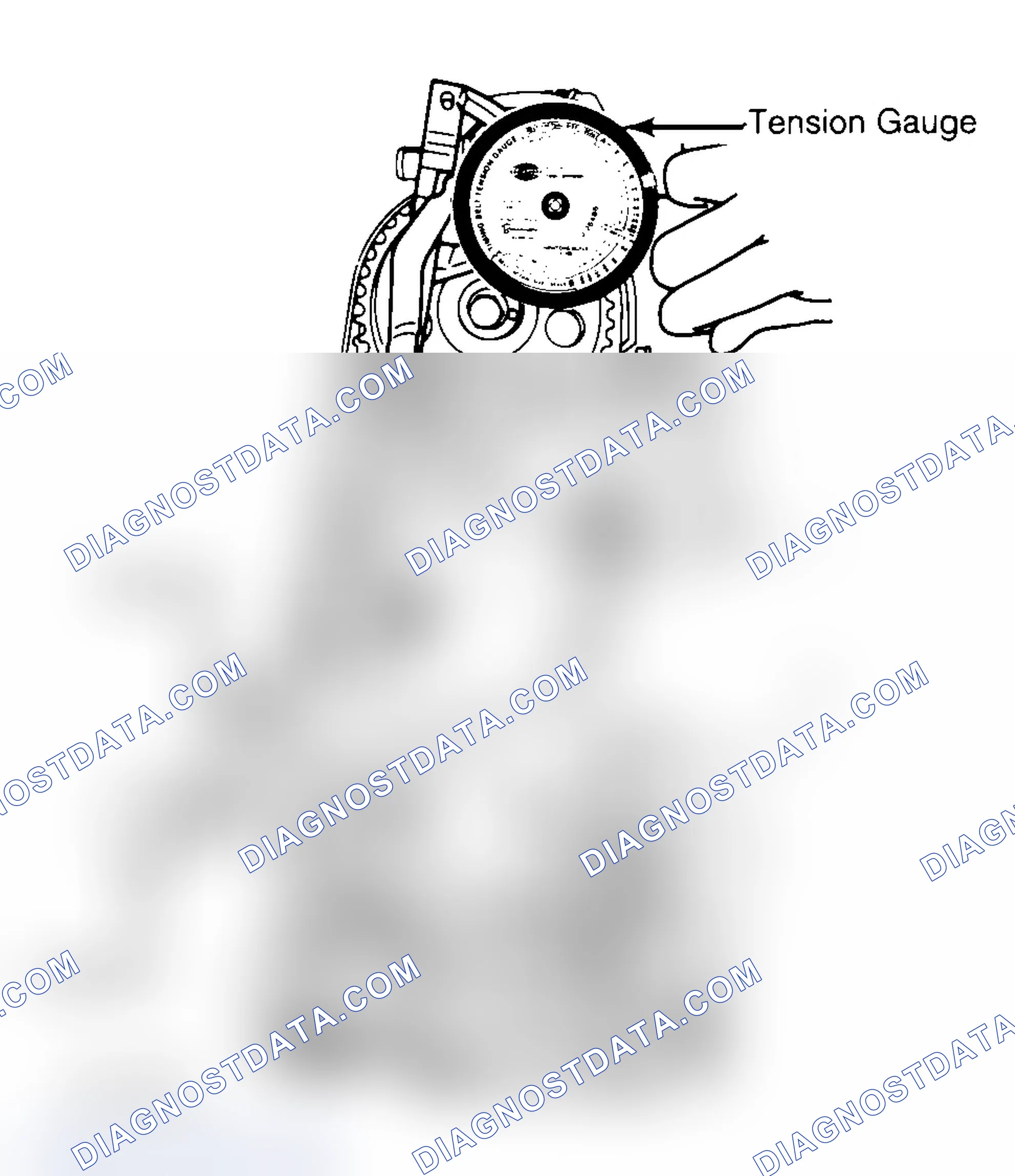 Scheme 3: Adjusting Typical Timing Belt Tension
