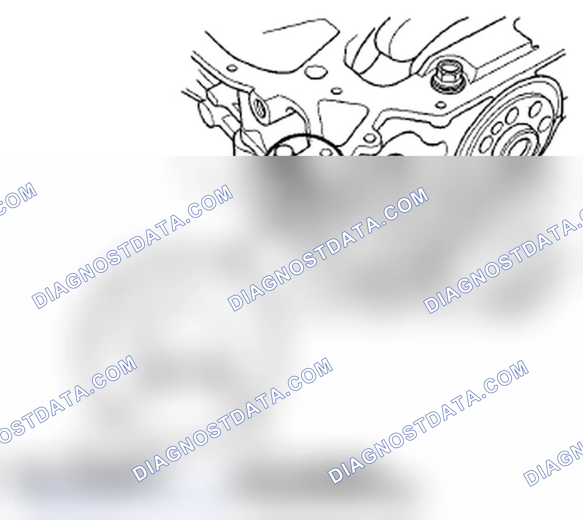 Scheme 607: Crankshaft Bore Code Location