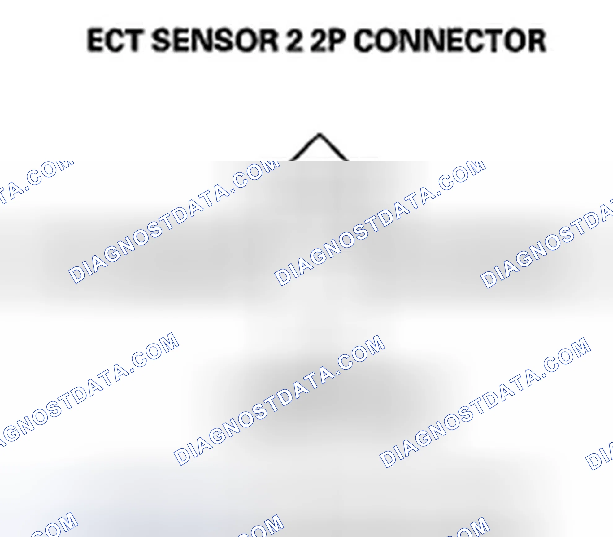 Scheme 419: DTC P2185: ECT Sensor 2 Circuit High Voltage