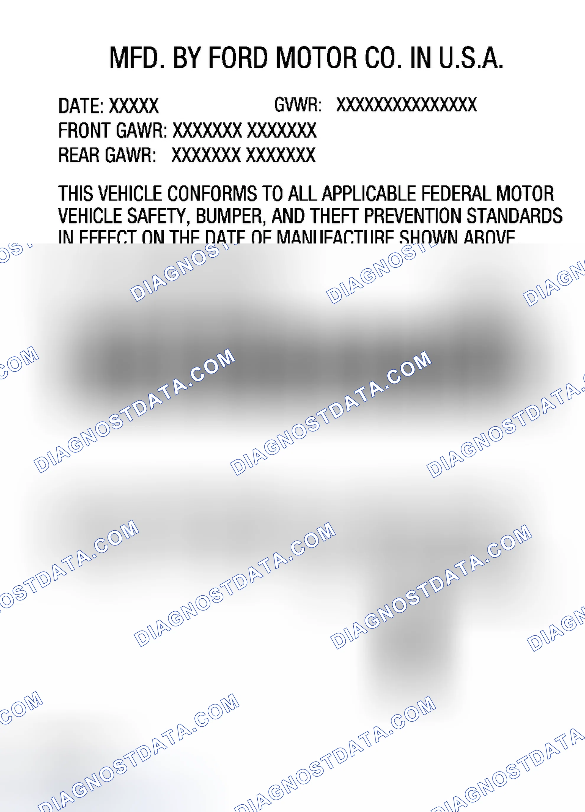 Scheme 30: Spring Codes - Ford Five Hundred, Mercury Montego