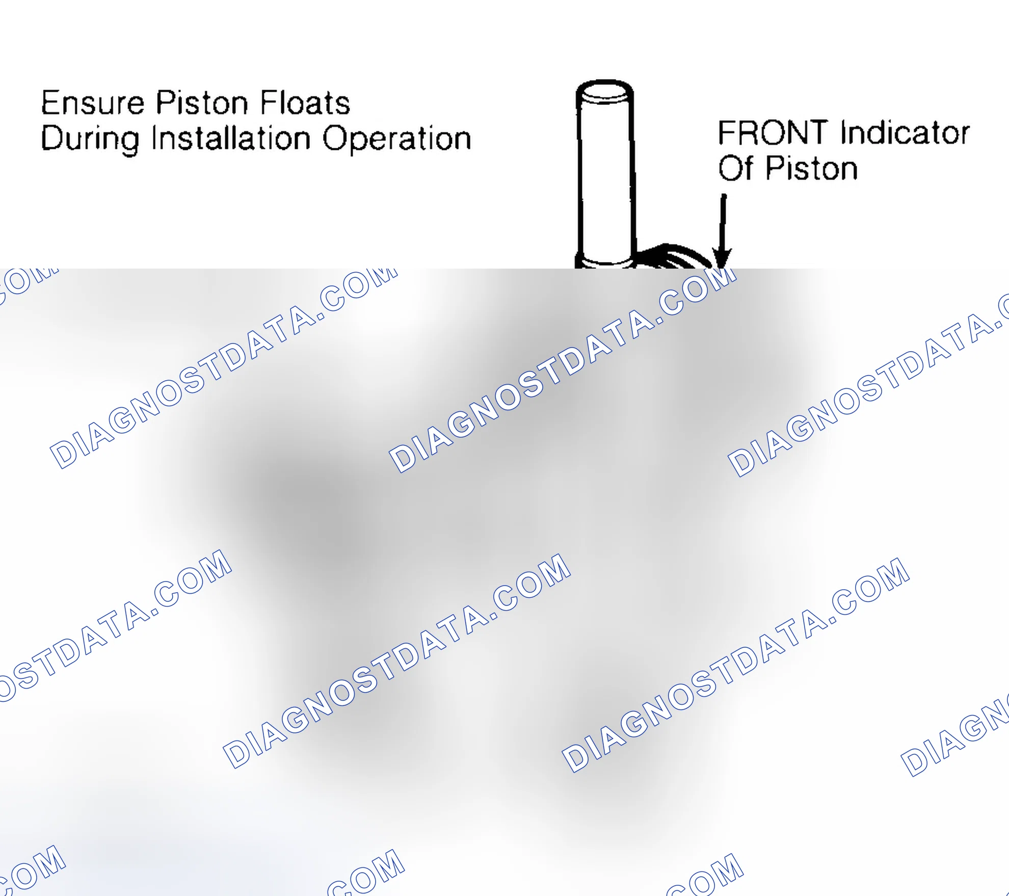 Scheme 12: Installing Typical Piston Pin
