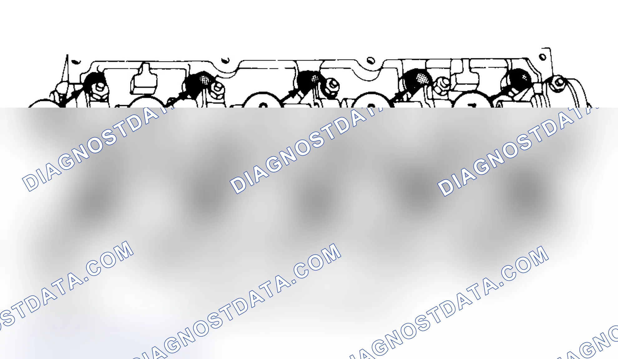 Scheme 3: Typical Cylinder Head Tightening or Loosening Sequence