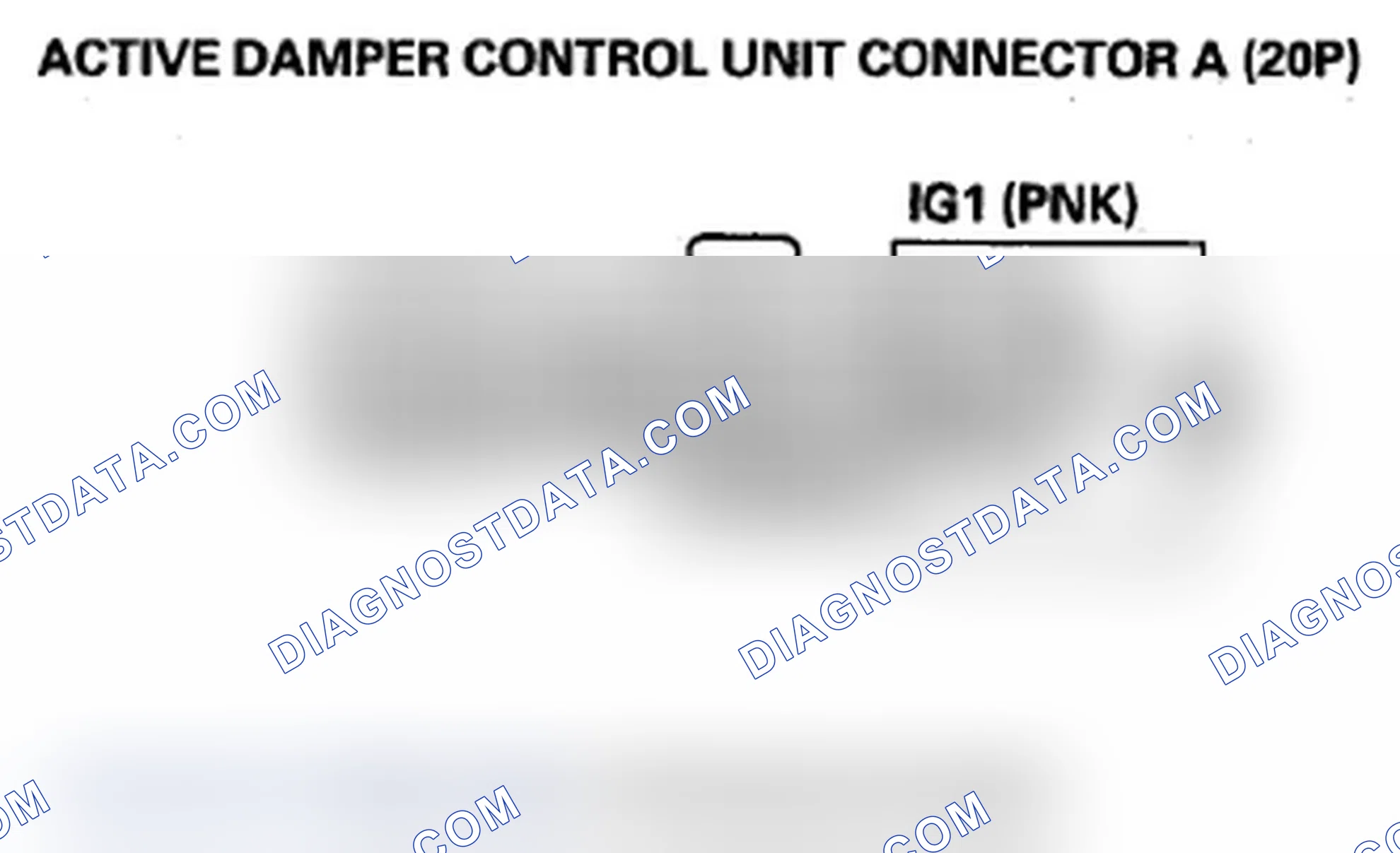 Scheme 122: DTC E-B: Active Damper Control Unit Power Supply Circuit Malfunction