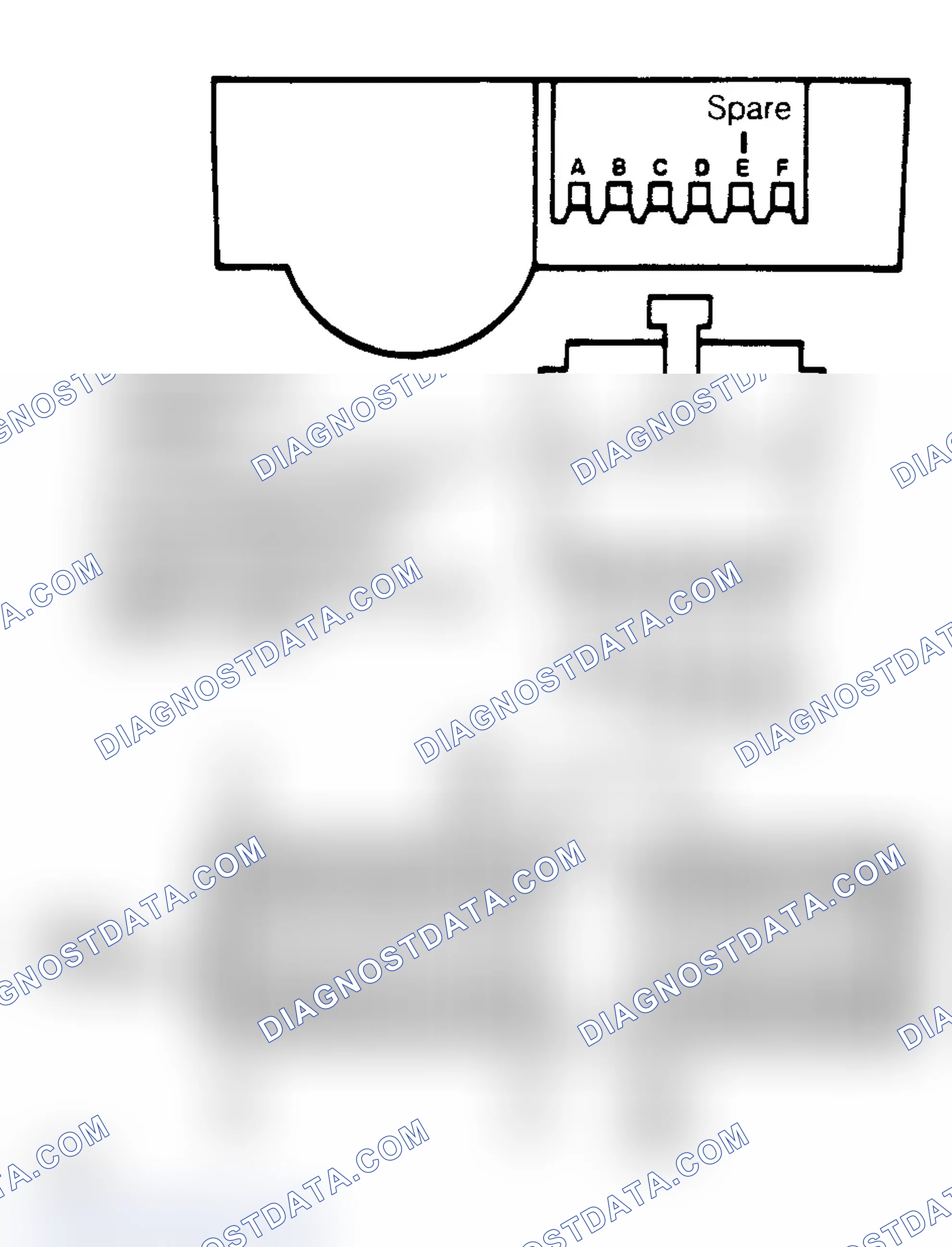 Scheme 6: Temperature Door Actuator (Electra, LeSabre Wagons & Regal Models)