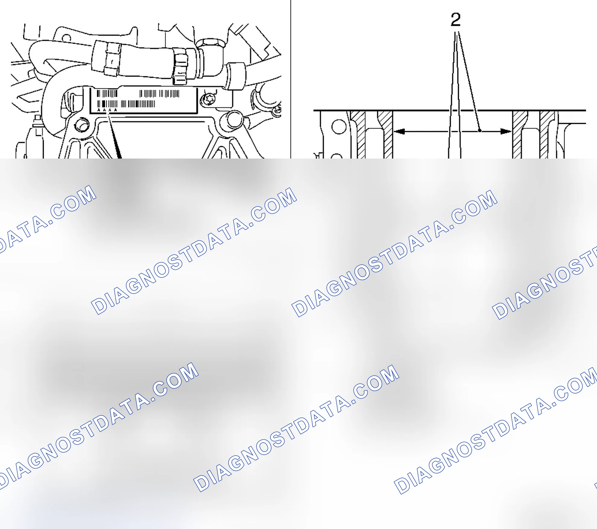 Crank Drive, Cylinder Block