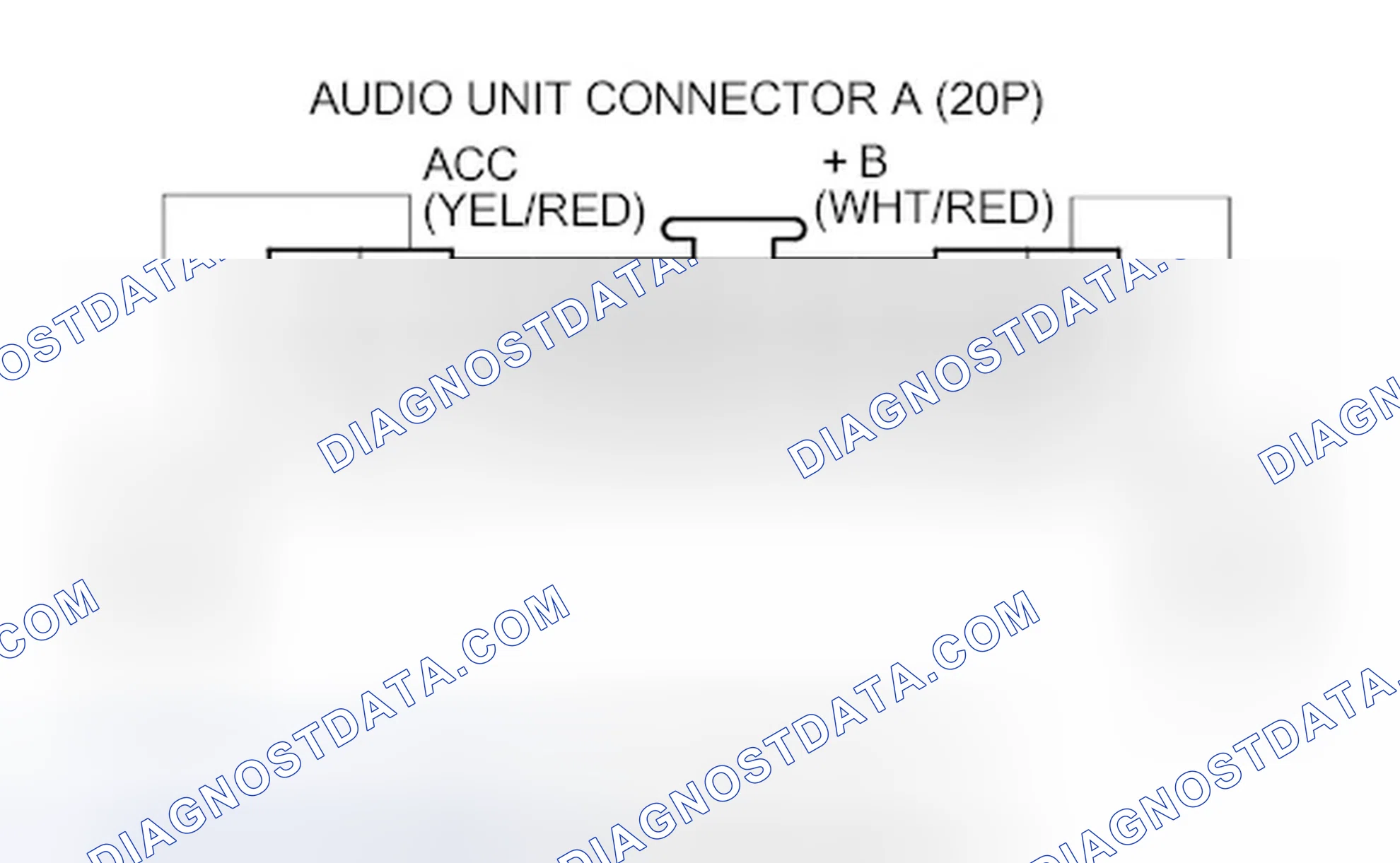 Scheme 82: Audio Unit Power Switch Will Not Turn On (No Information Display and No Sound) (Without Navigation)