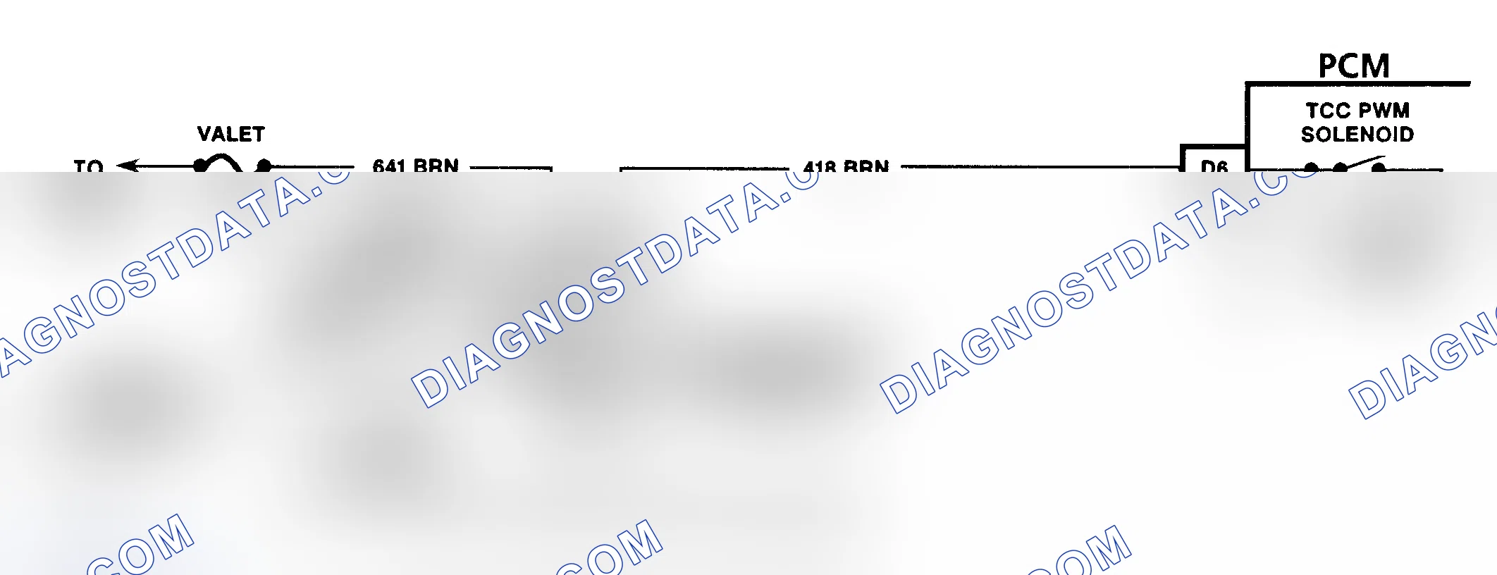 Scheme 82: Code 83, Circuit Diagram (5.7L Y Body) Courtesy of General Motors Corp.
