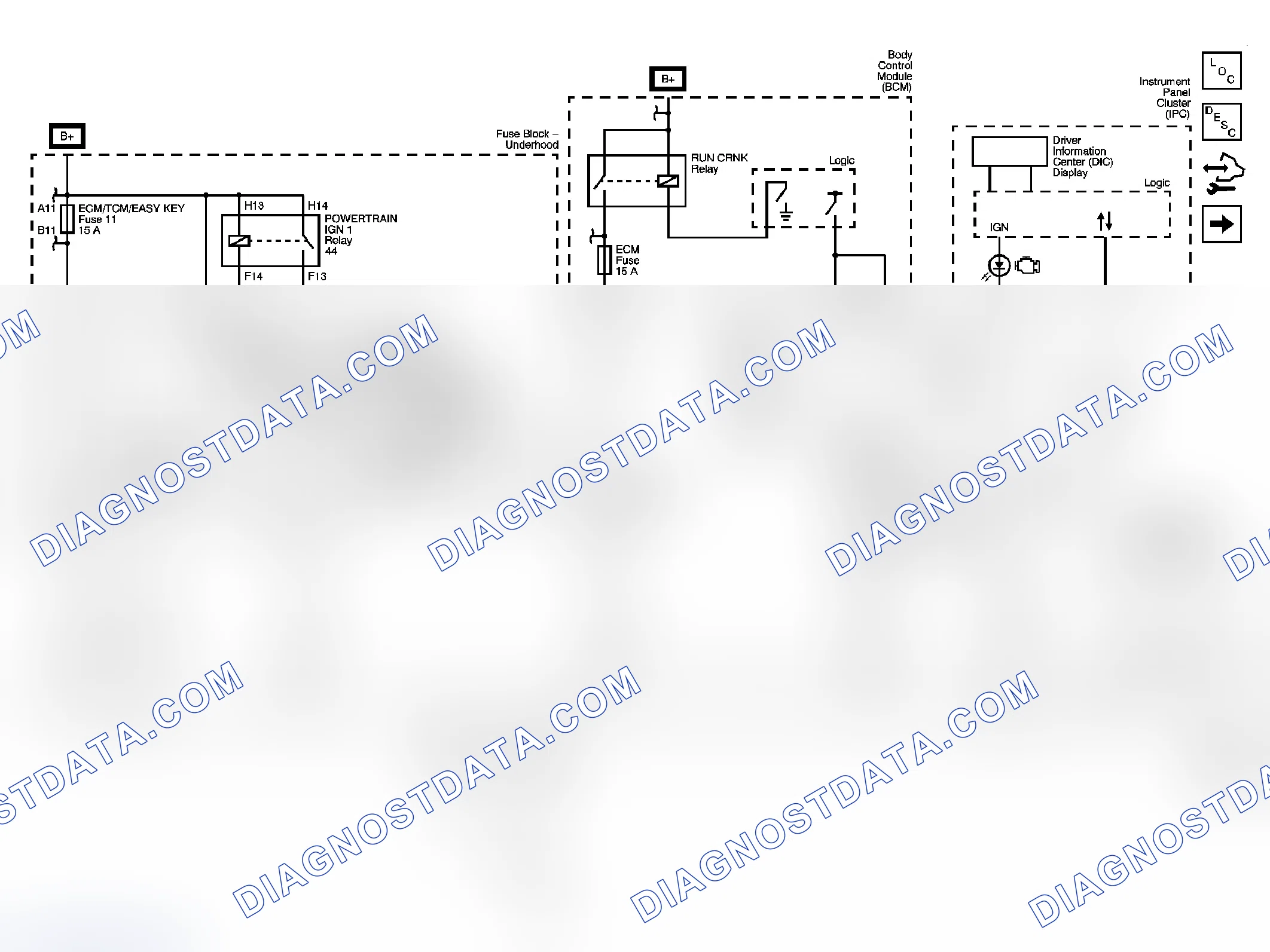Scheme 28: Engine Controls Schematics (LS9)