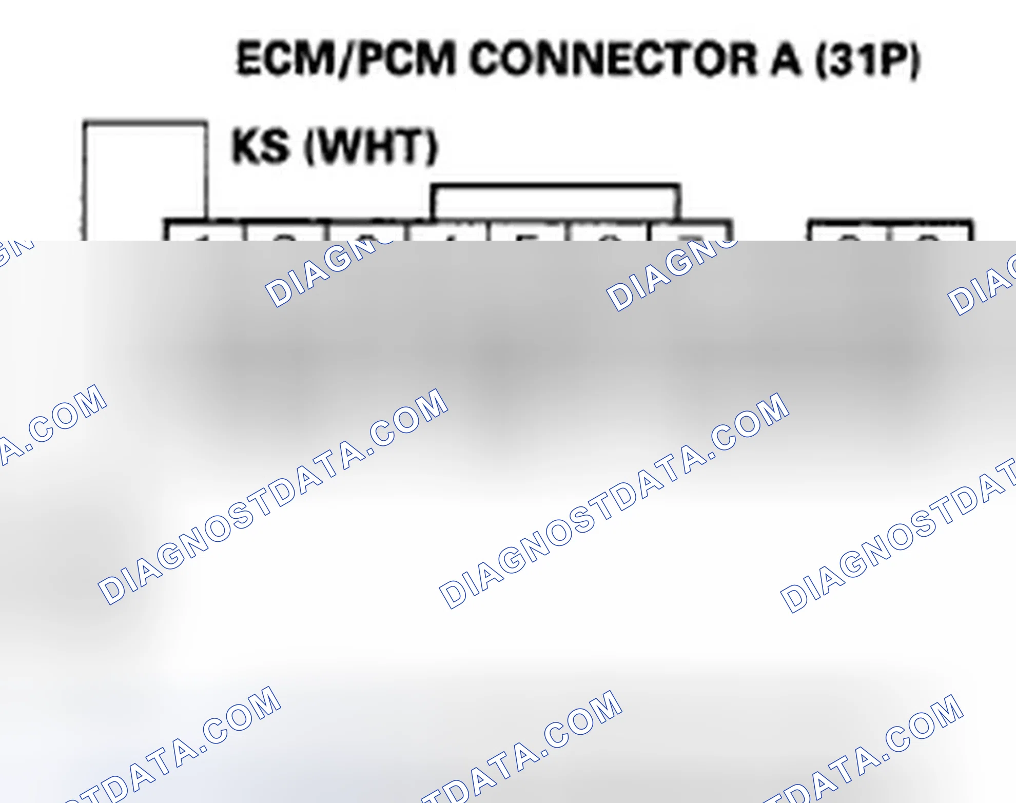 Scheme 417: DTC P0325: Knock Sensor Circuit Malfunction