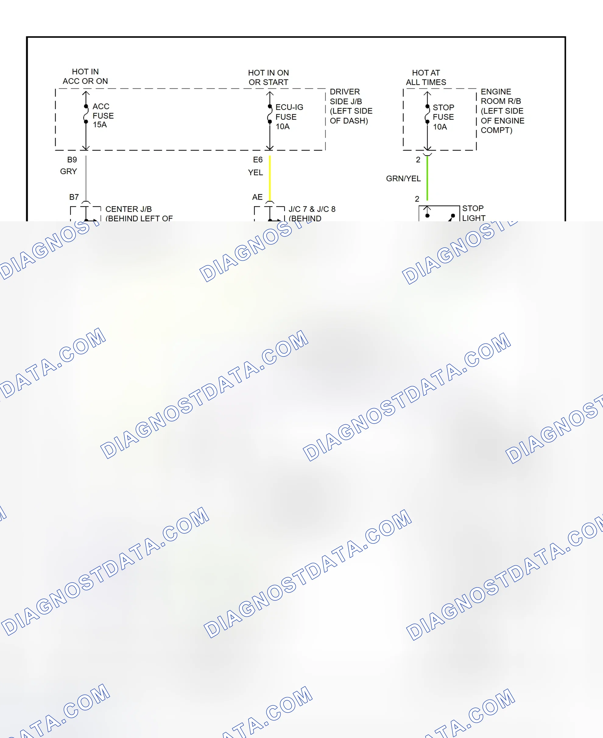 Scheme 67: Shift Interlock System Wiring Diagram (1998 4Runner)