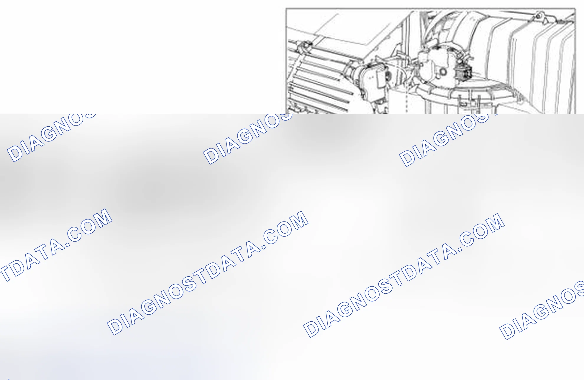 Scheme 164: Temperature Blend Door Actuator - RH
