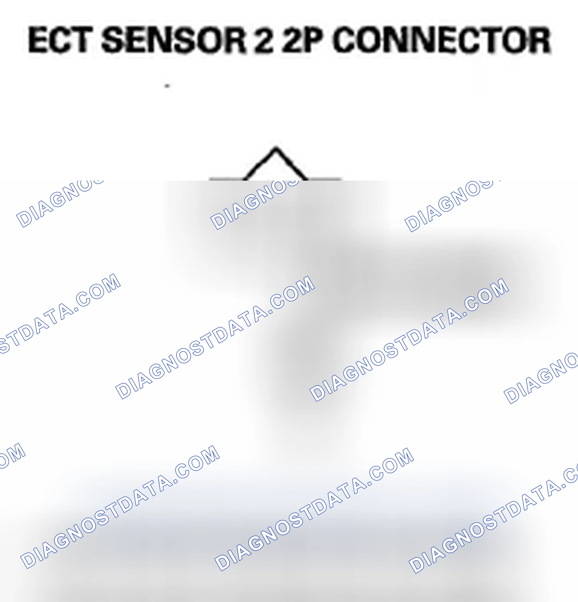 Scheme 291: DTC P2184: ECT Sensor 2 Circuit Low Voltage