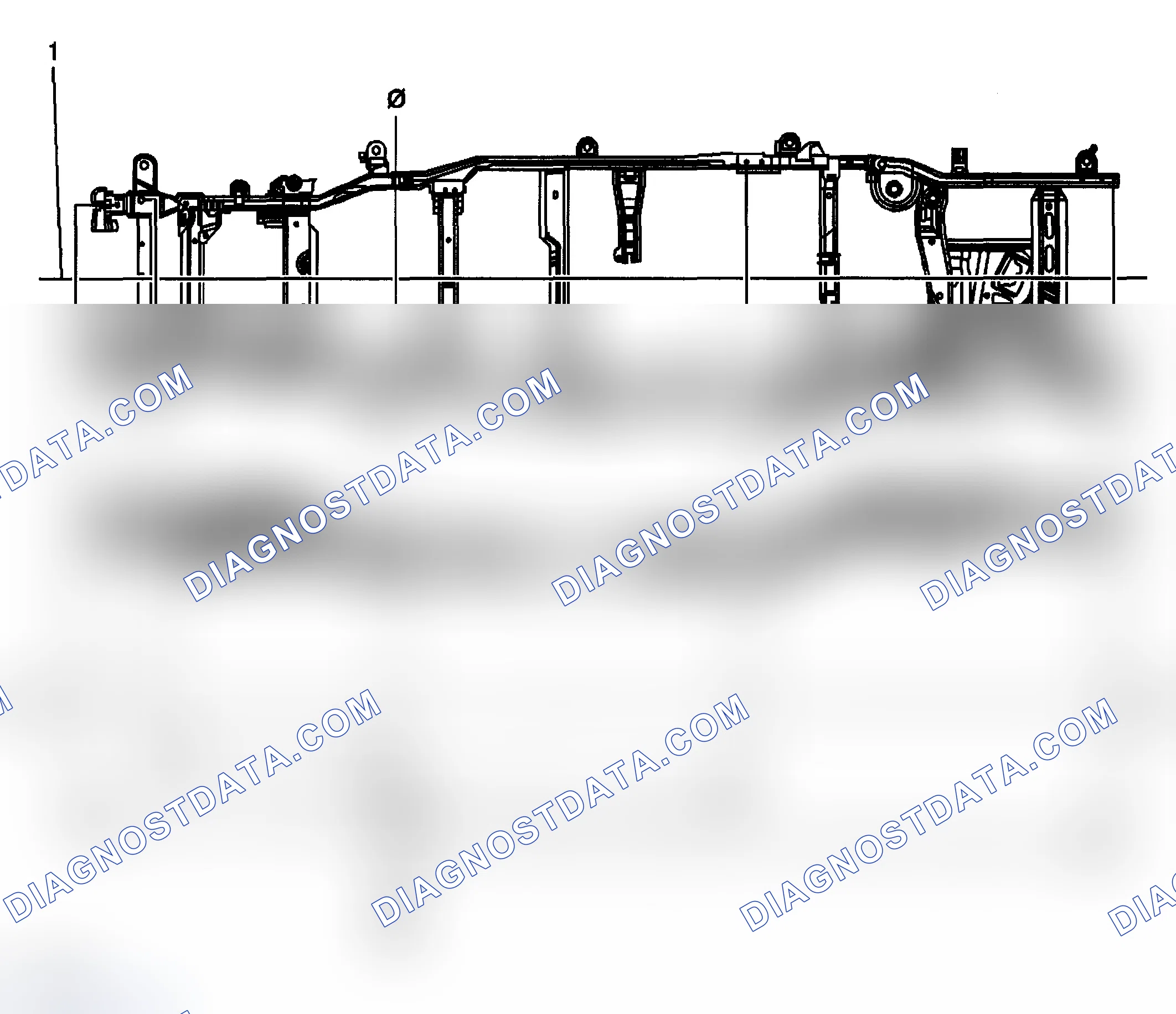Scheme 4: Dimensions - Frame (1500 Yukon/Tahoe/Escalade 2WD/4WD)