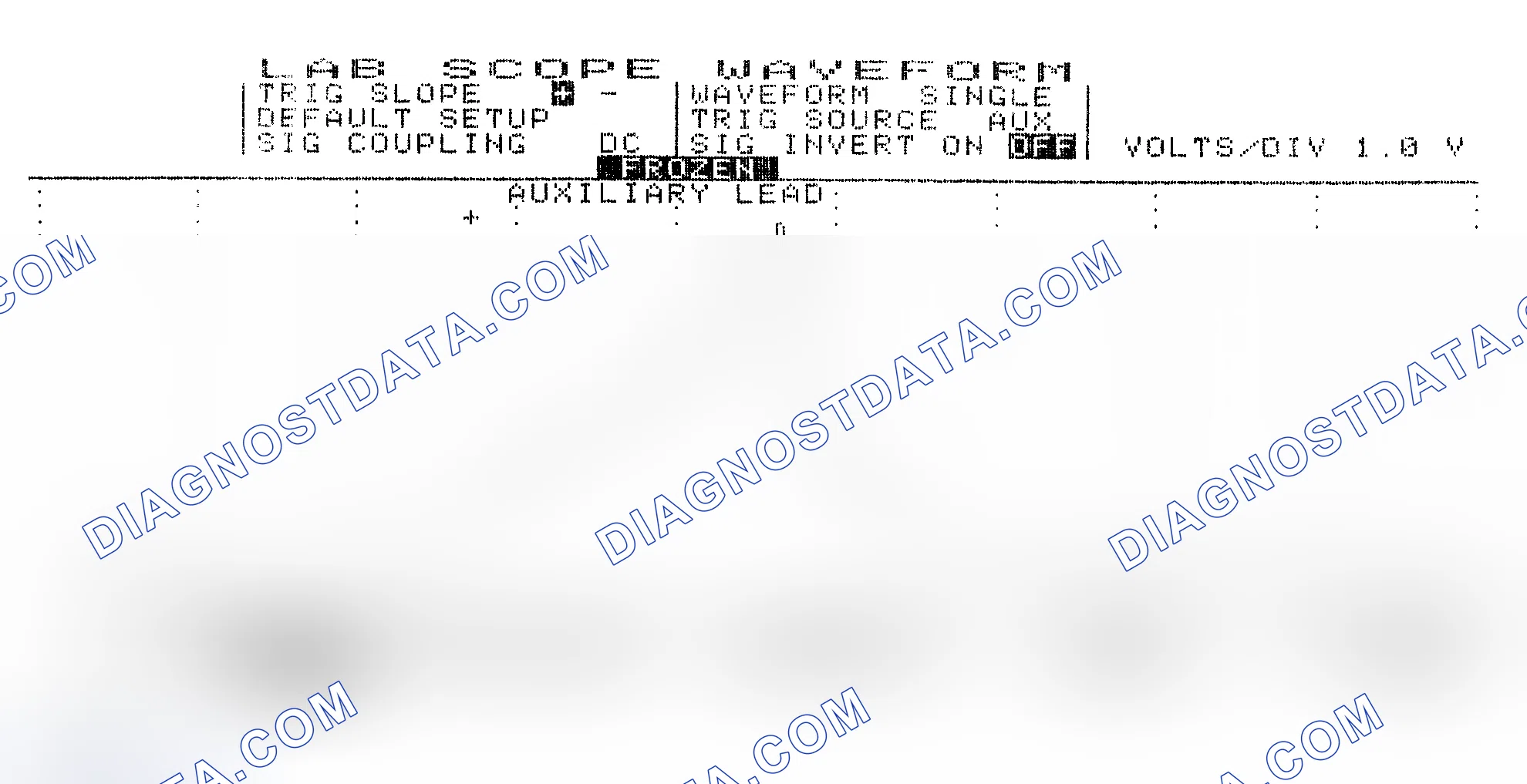 Scheme 19: Single Injector w/Excessive Current Flow - Current Pattern