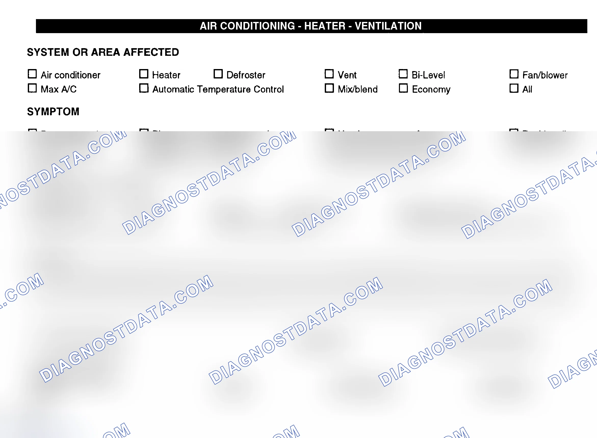 Scheme 8: Air Conditioning, Heater & Ventilation