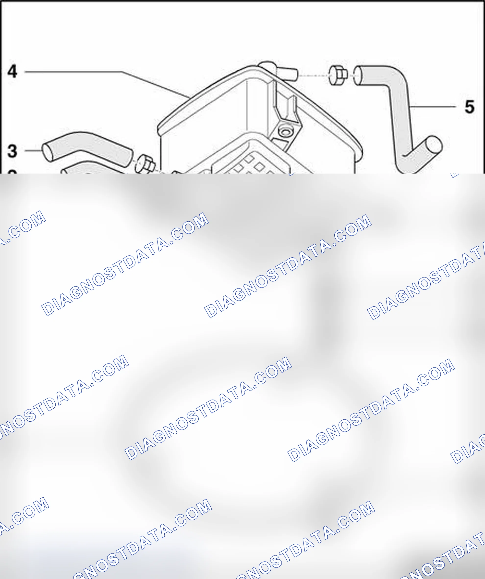Scheme 88: EVAP canister system, assembly overview