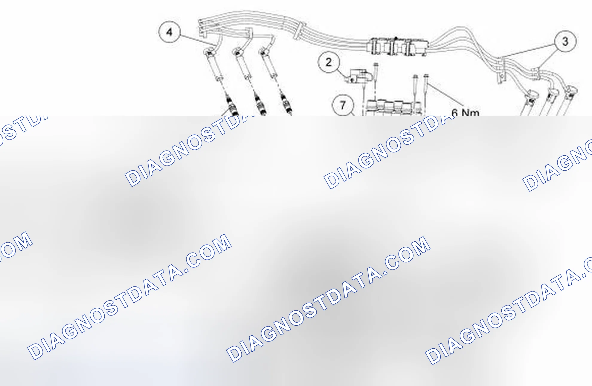 Scheme 3: Engine Ignition Components - Exploded View