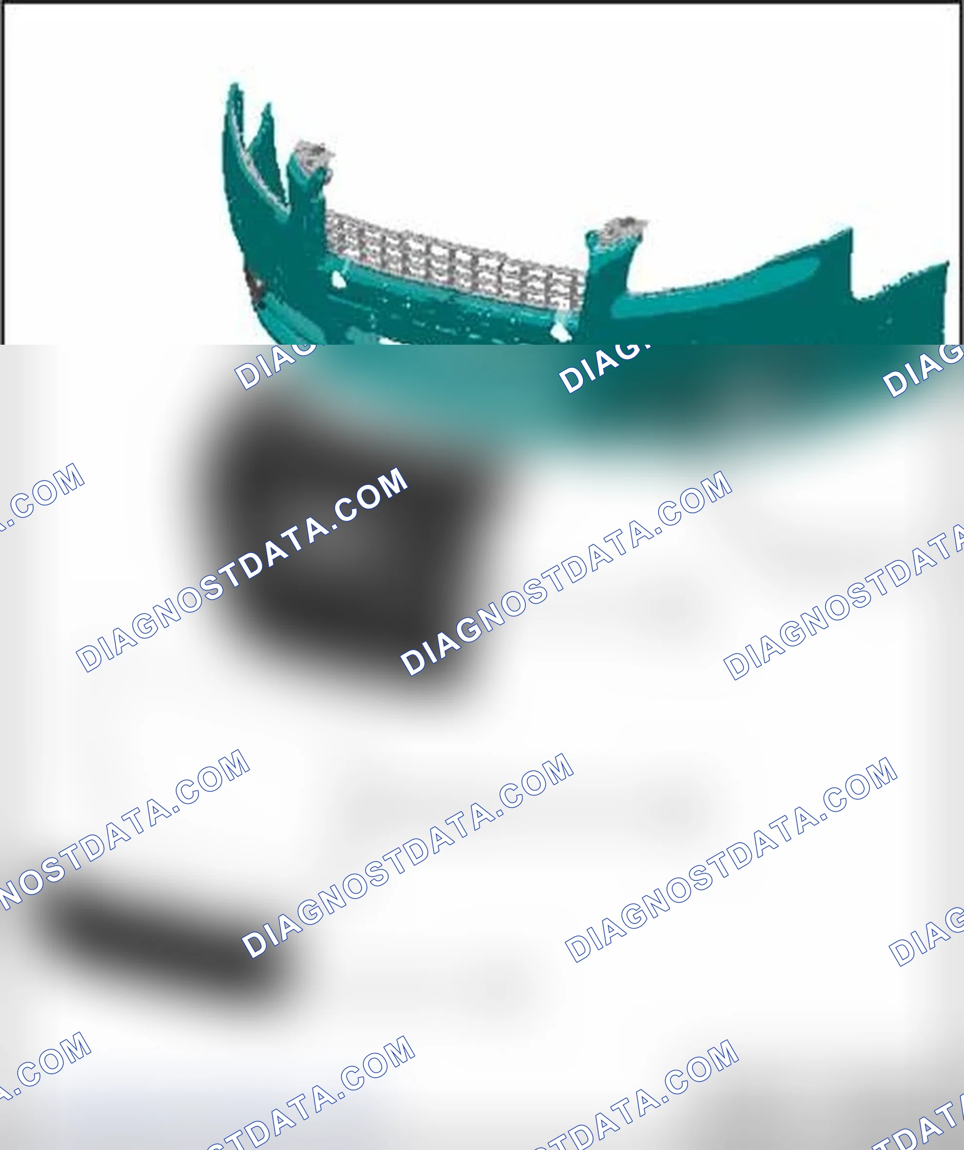 Scheme 151: Radiator grill, removing and installing