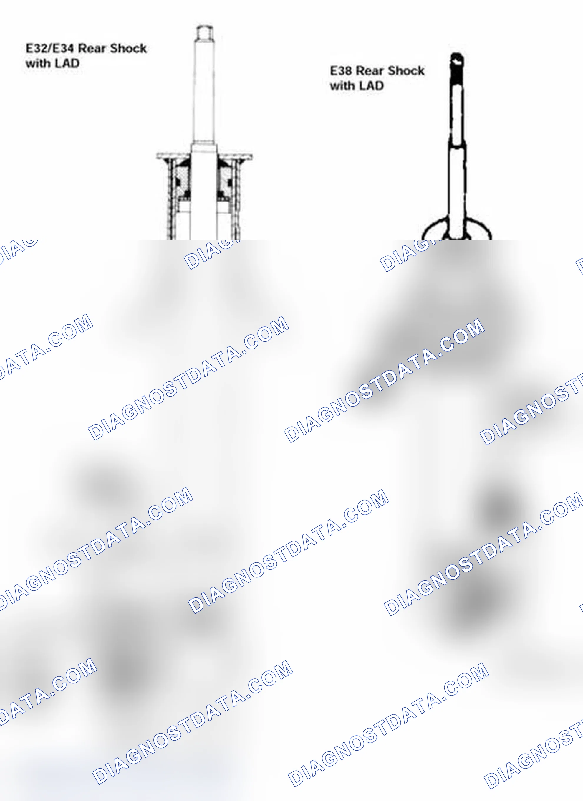 Scheme 61: Rear Shocks With Load Dependent Module (LAD)