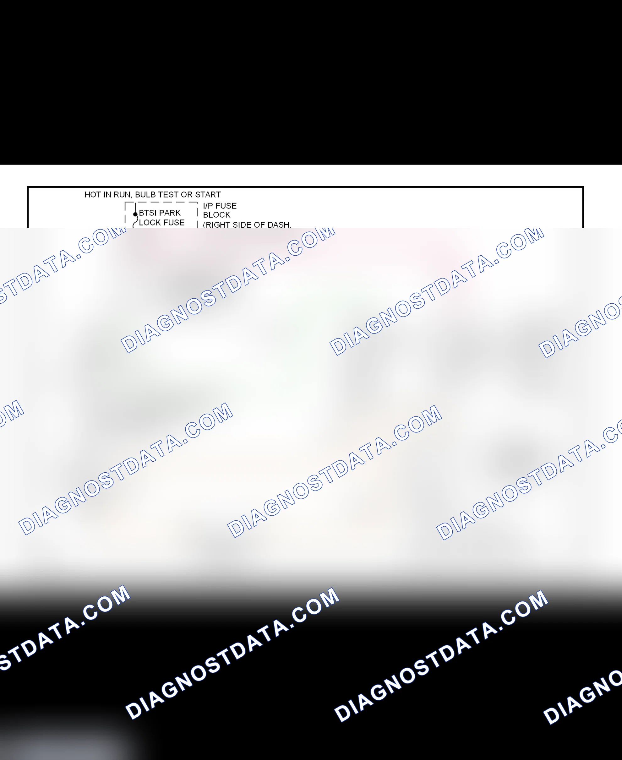 Fig. 35: Shift Interlock System Wiring Diagram (Century & Regal)