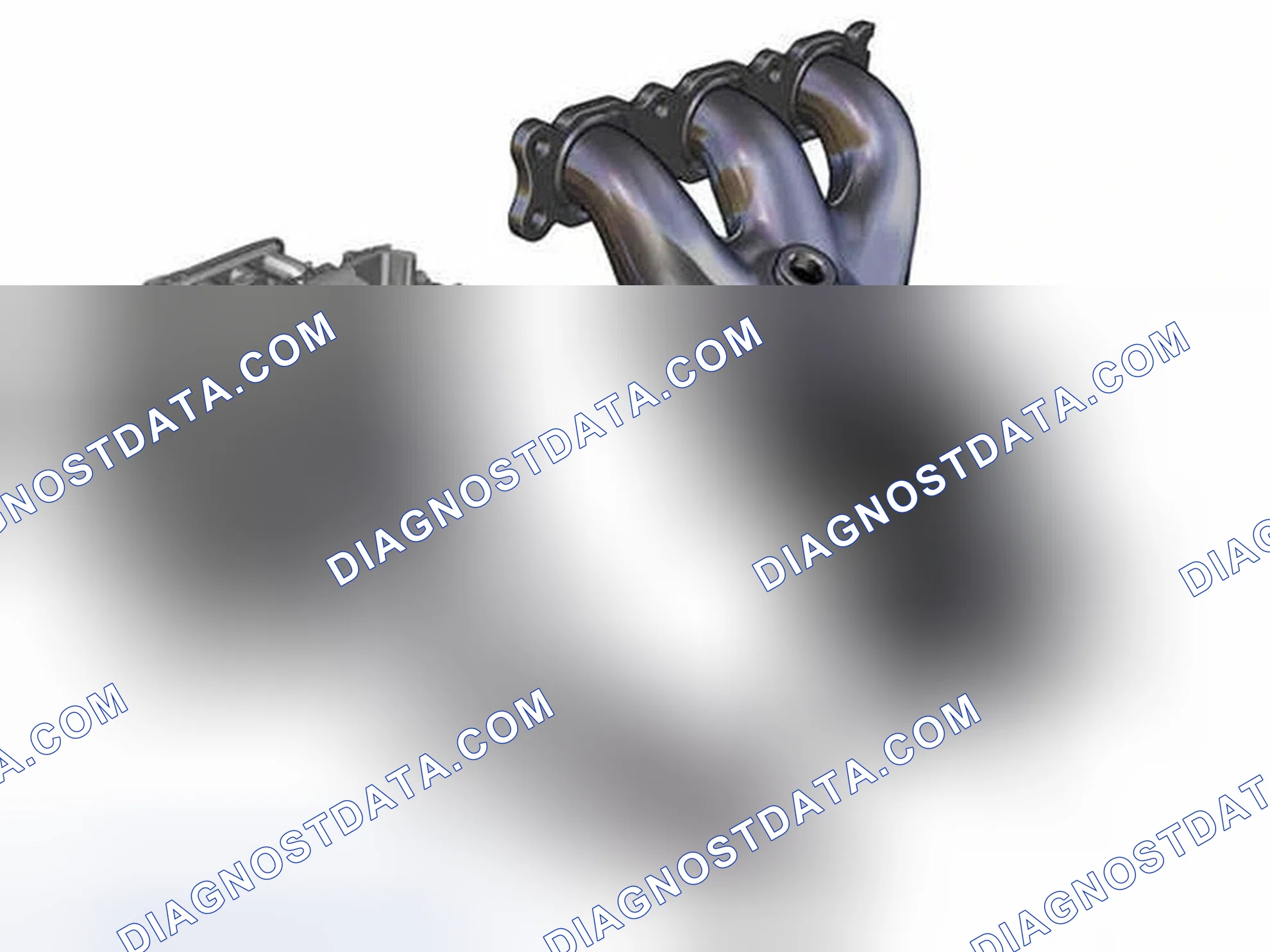 Scheme 130: EXHAUST MANIFOLD / CATALYTIC CONVERTER