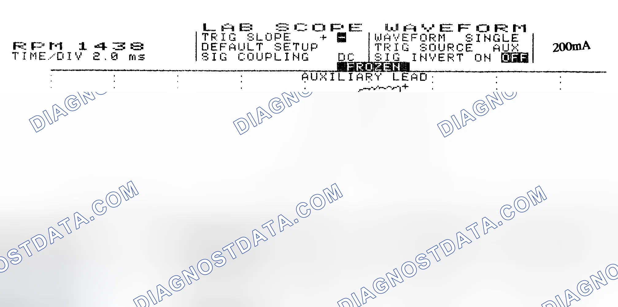 Scheme 15: Single Injector w/Normal Current Flow - Current Pattern