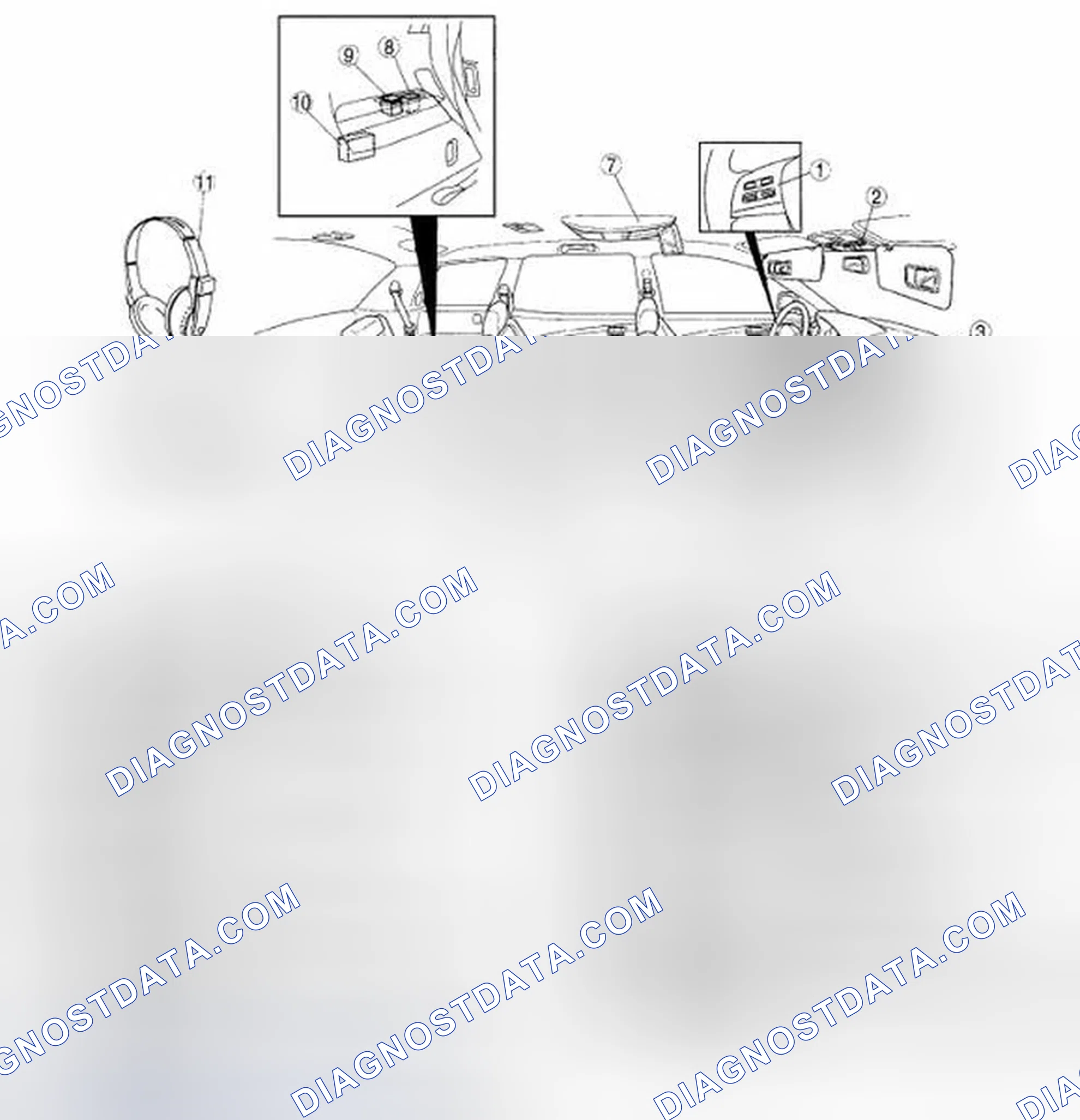 Scheme 6: Car-navigation System, Rear Entertainment System