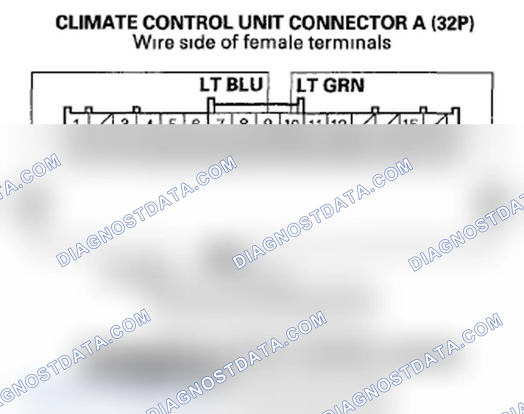Scheme 69: DTC B1238 or DTC indicator P and AUTO: A Problem in the Passenger's Air Mix Control Linkage, Door, o