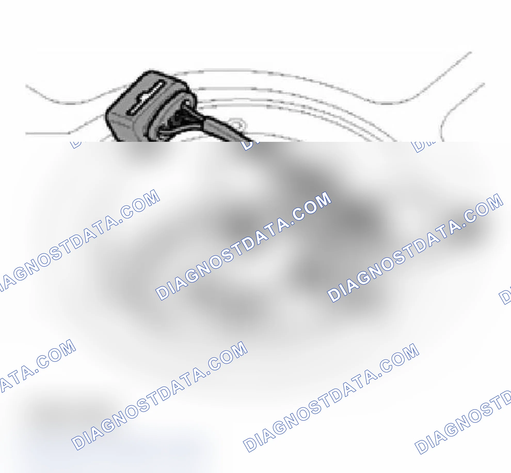 Scheme 573: Identifying Fuel Supply Line And Fuel Return Line (FWD)