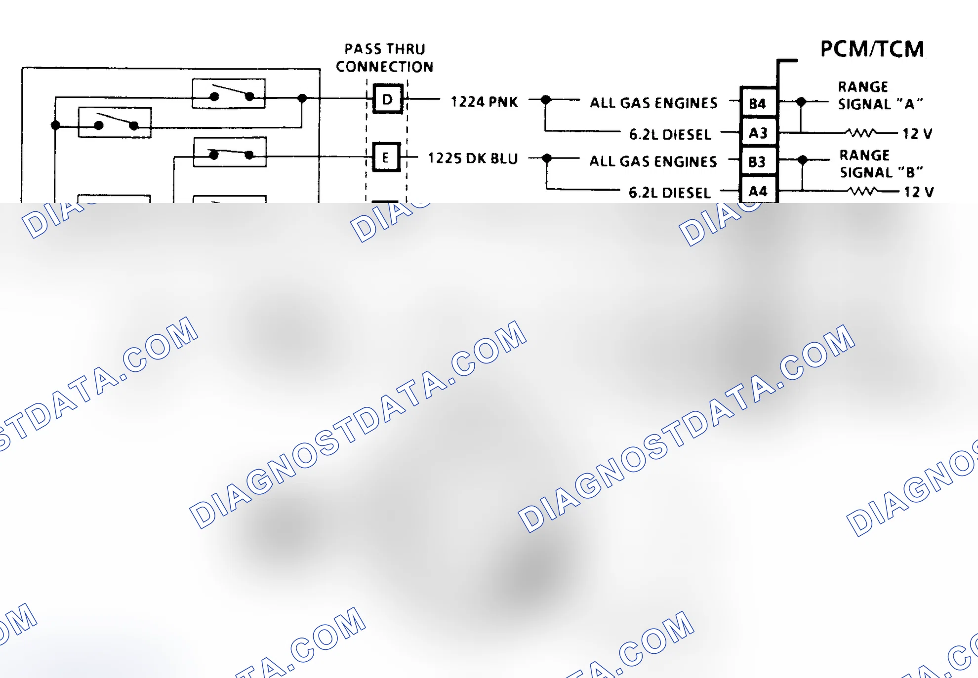 Scheme 290: CODE 68, OVERDRIVE RATIO ERROR - LT. TRUCK