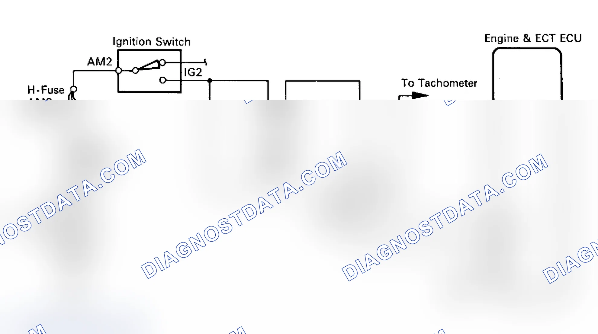 Scheme 41: Code 14/Test No. 3 Schematic (4A-FE) Ignition Signal