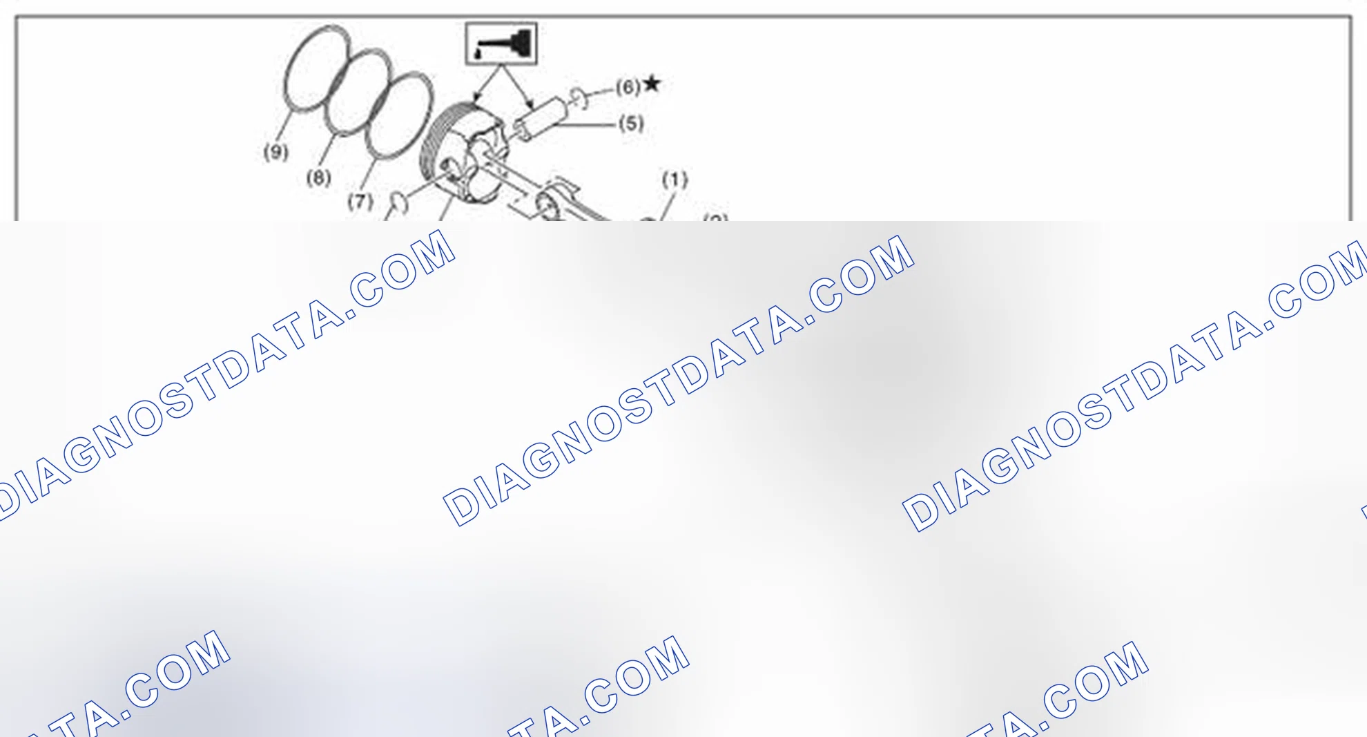 Scheme 442: PISTON AND CONNECTING ROD