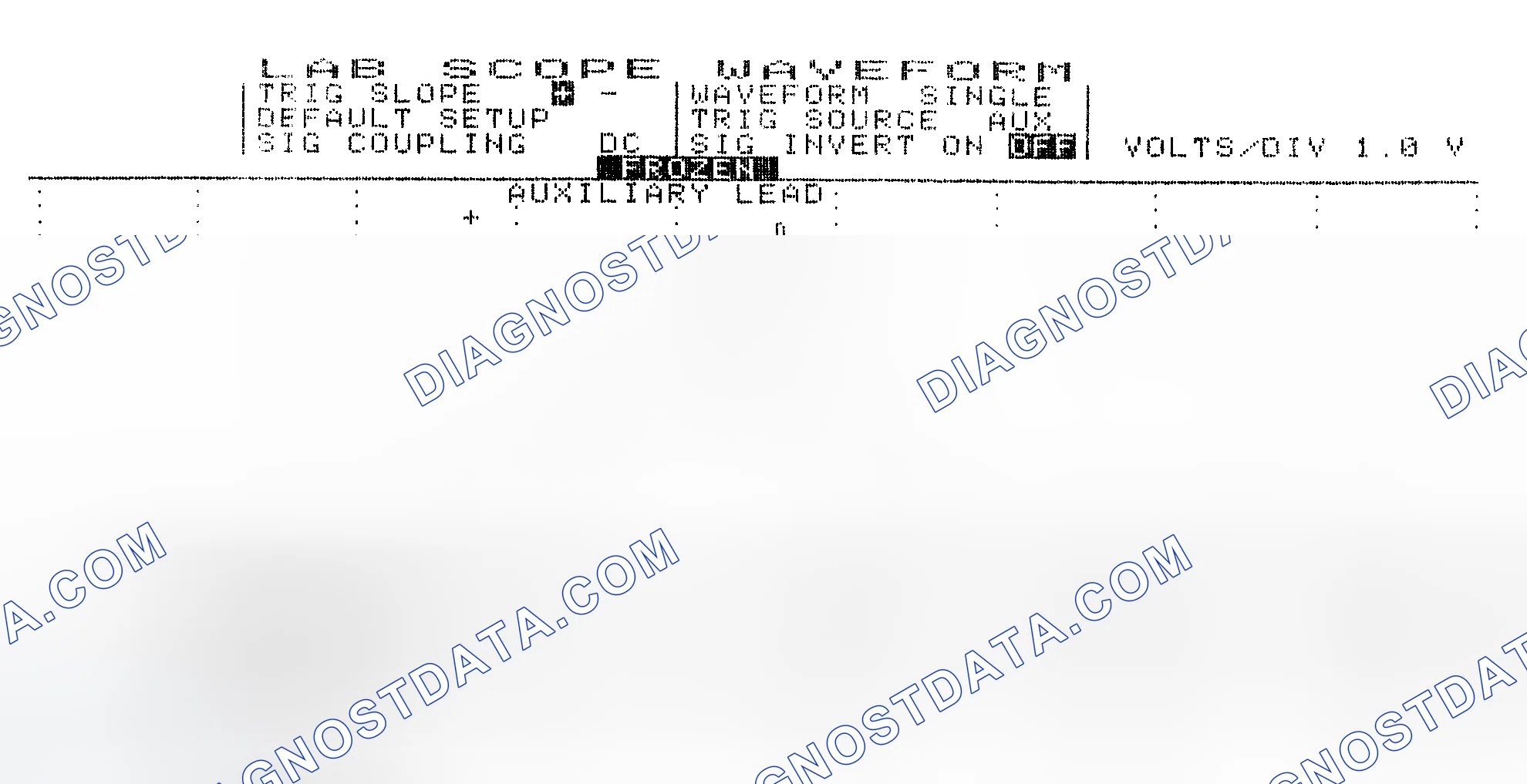 Scheme 19: Single Injector w/Excessive Current Flow - Current Pattern