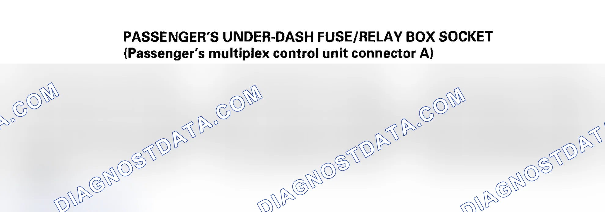 Scheme 38: Passenger's Multiplex Control Unit