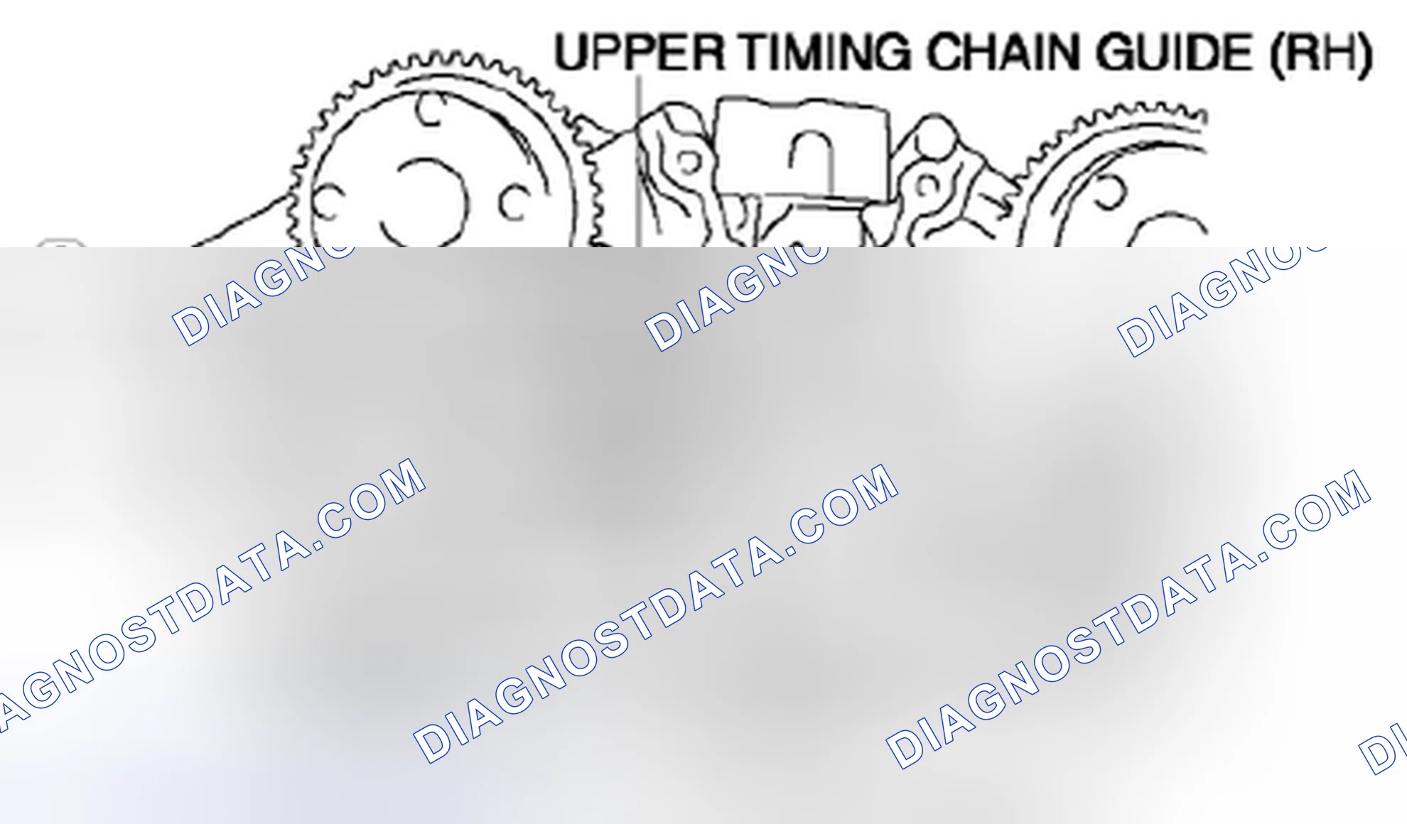 Scheme 41: Upper Timing Chain Guide (RH) Removal Note