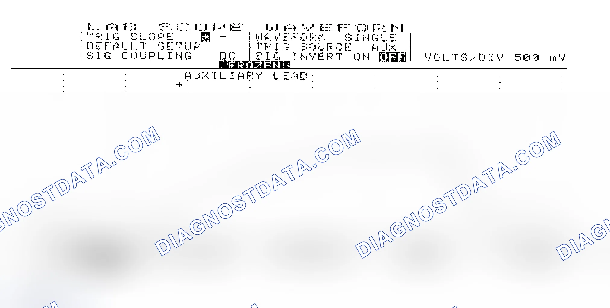 Scheme 14: Single Injector w/Excessive Current Flow - Current Pattern