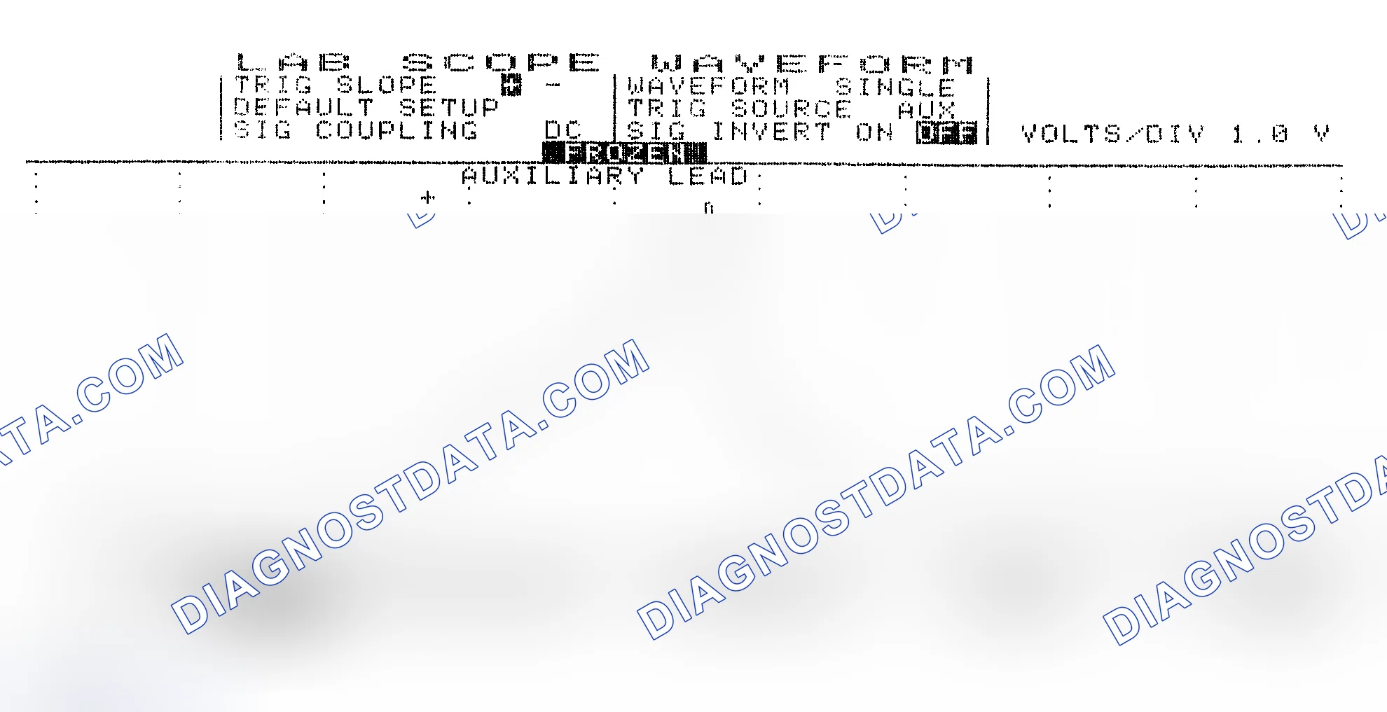 Scheme 19: Single Injector w/Excessive Current Flow - Current Pattern